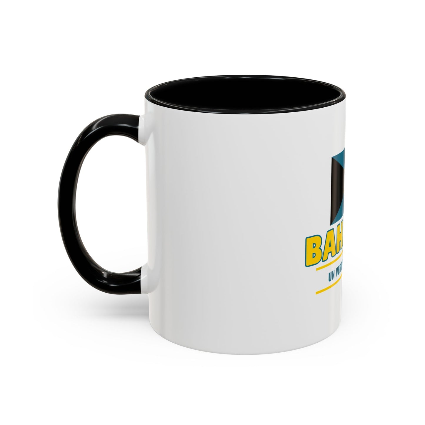Bahamas Travel Inspired Accent Coffee Mug