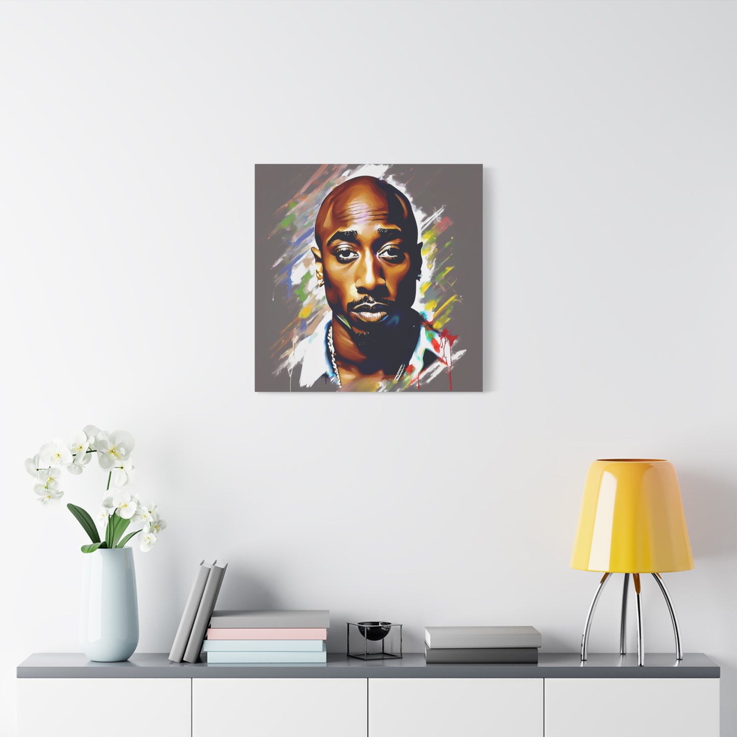 2Pac Matte Canvas, Stretched, 1.25"