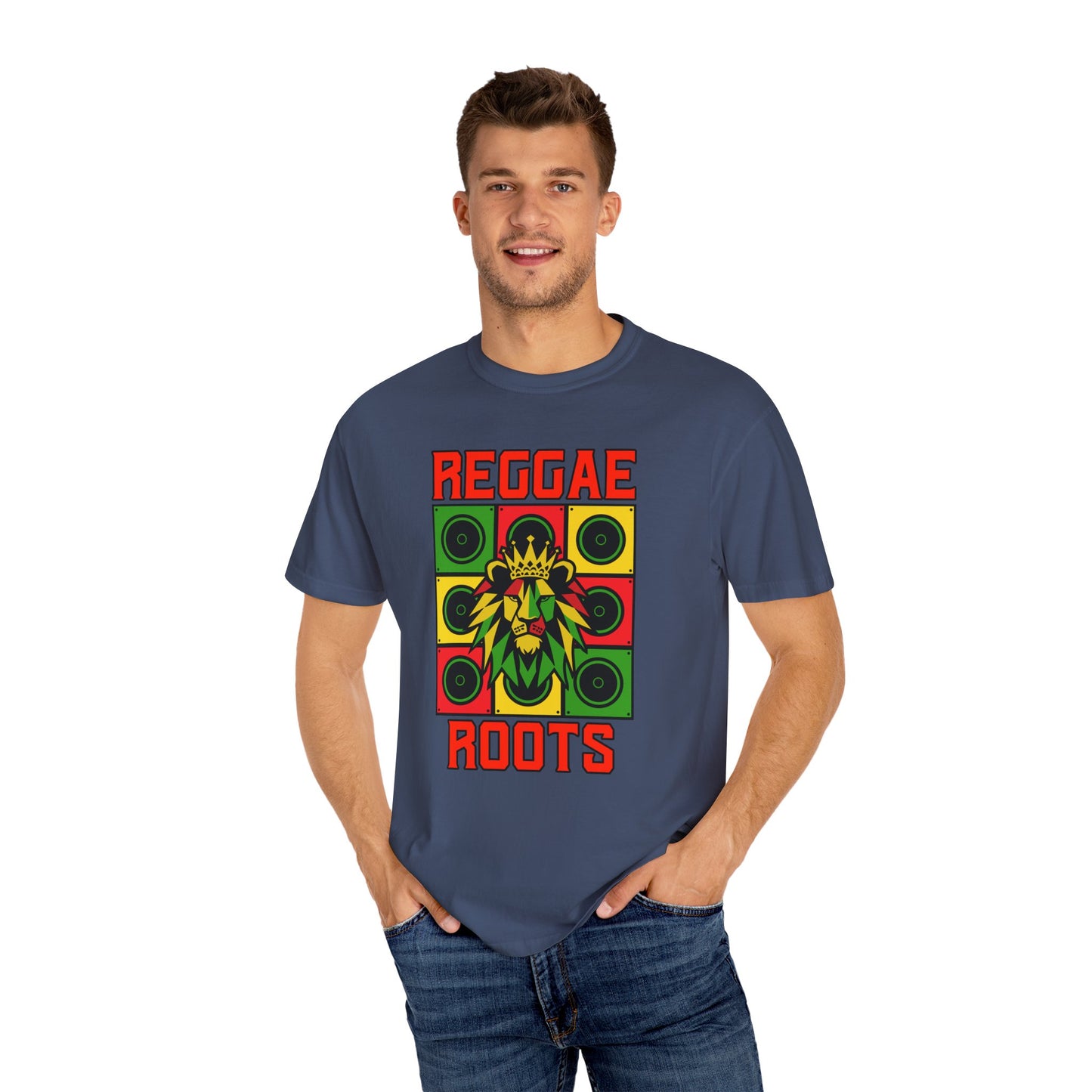 Men's Vibrant Music Vibe Reggae Roots T-Shirt