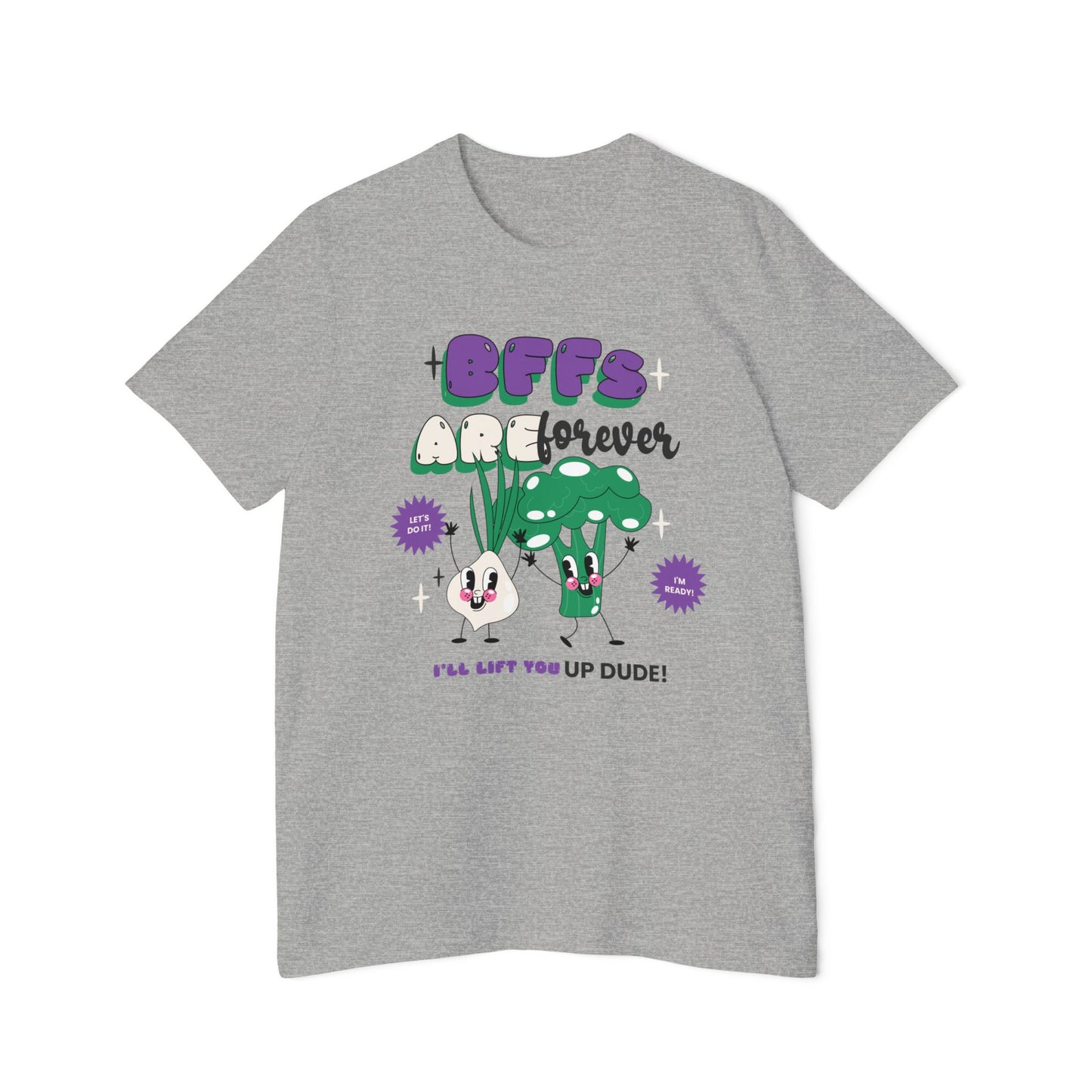 Funny Vegetables Women's T-Shirt – BFFs Forever Tee for Veggie Lovers