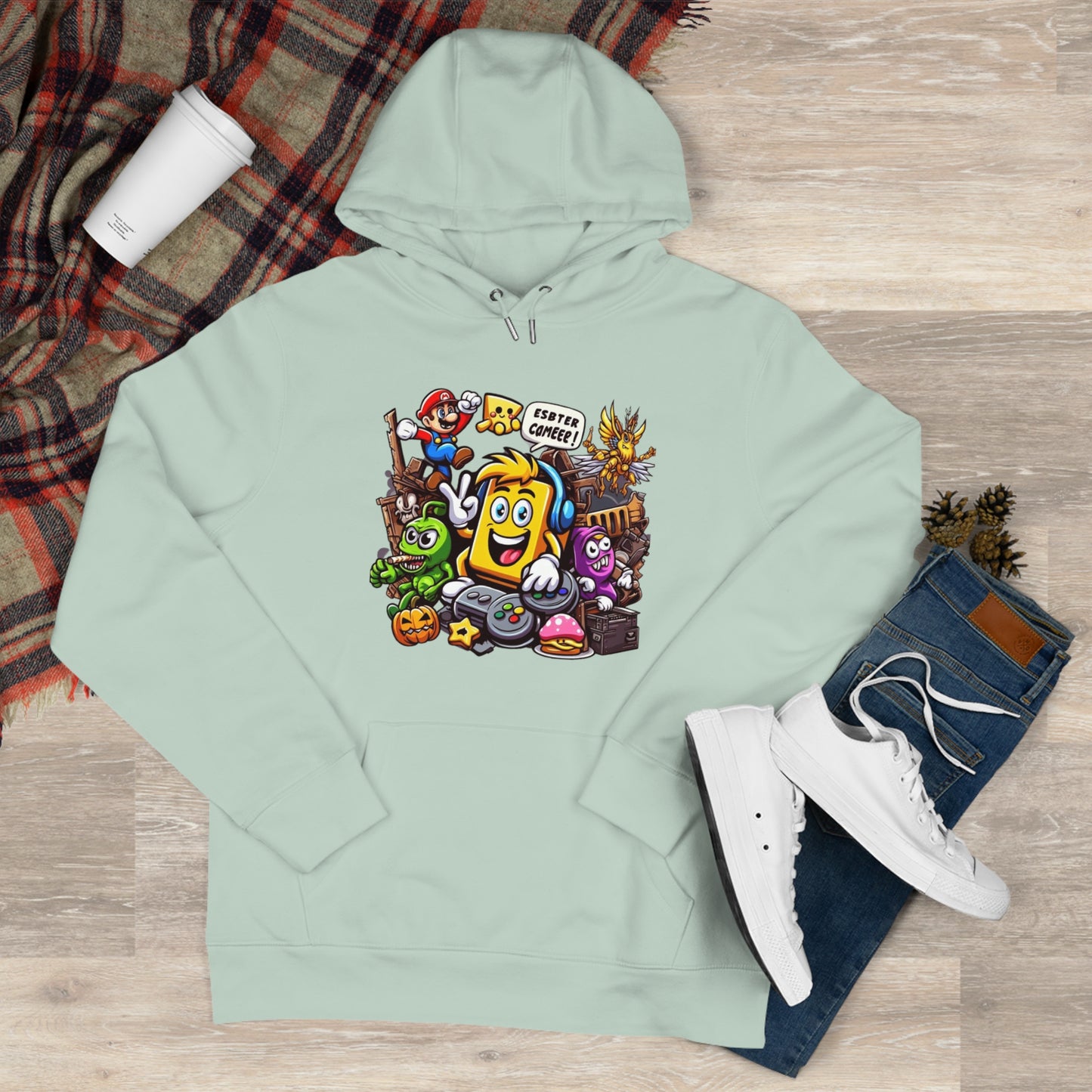 Funny Gamer King Hoodie – Perfect for Gaming Enthusiasts