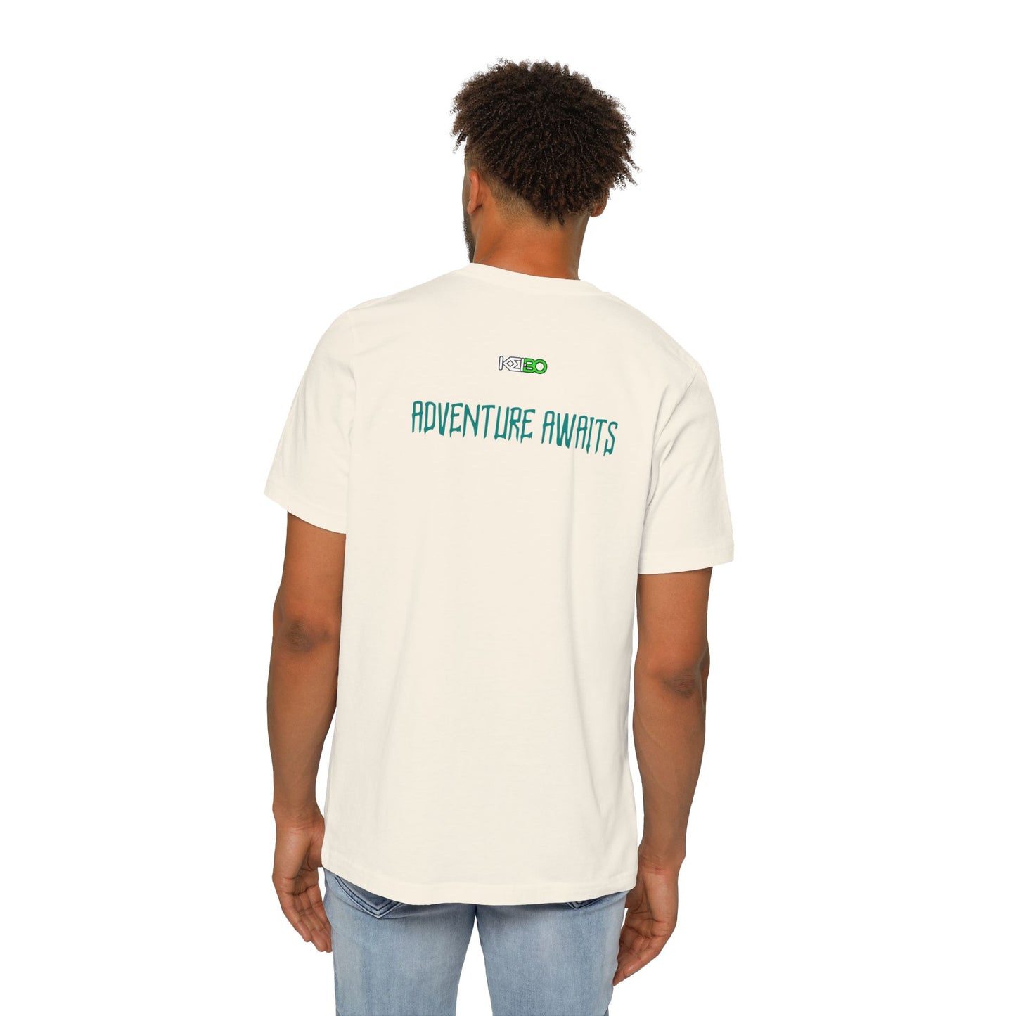Adventure Awaits Men's Camping T-Shirt – USA-Made for Outdoor Lovers