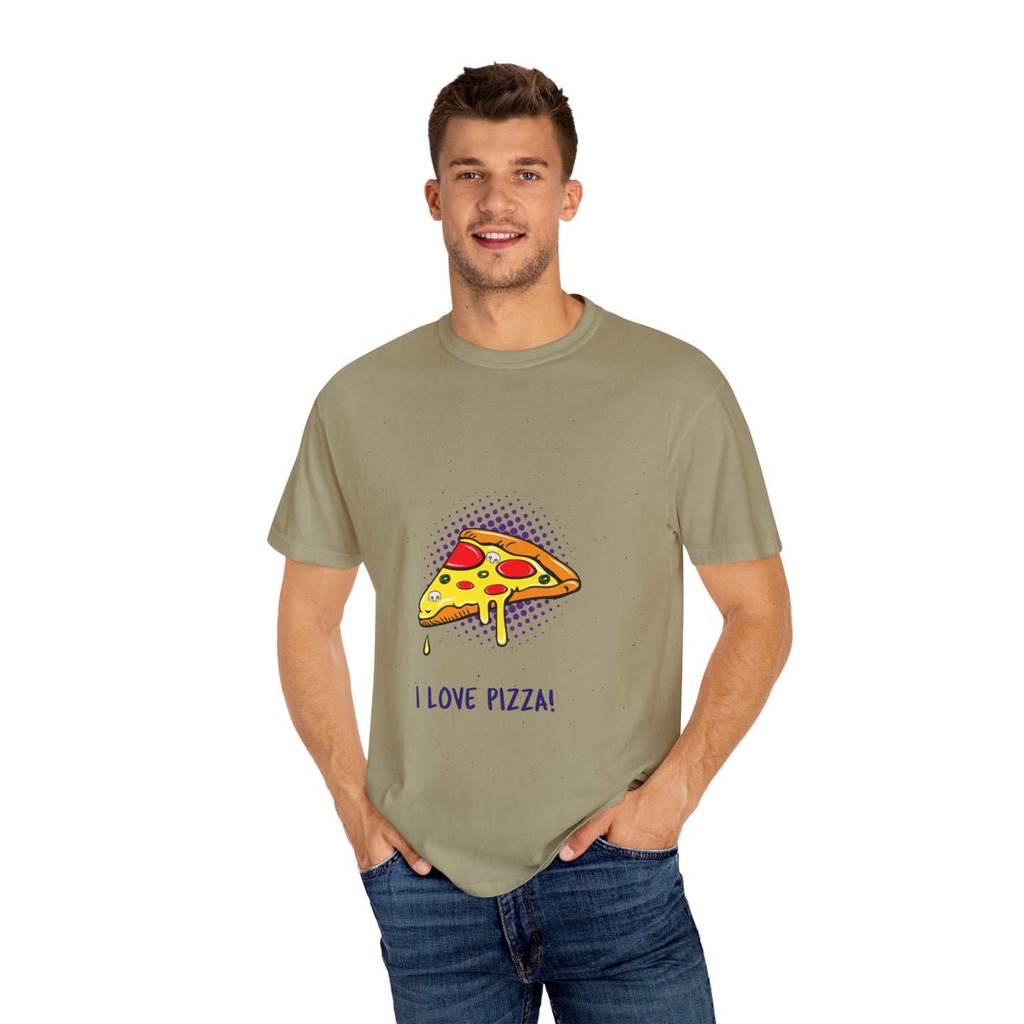 Funny Pizza Lover Unisex T-Shirt - I Love Pizza!