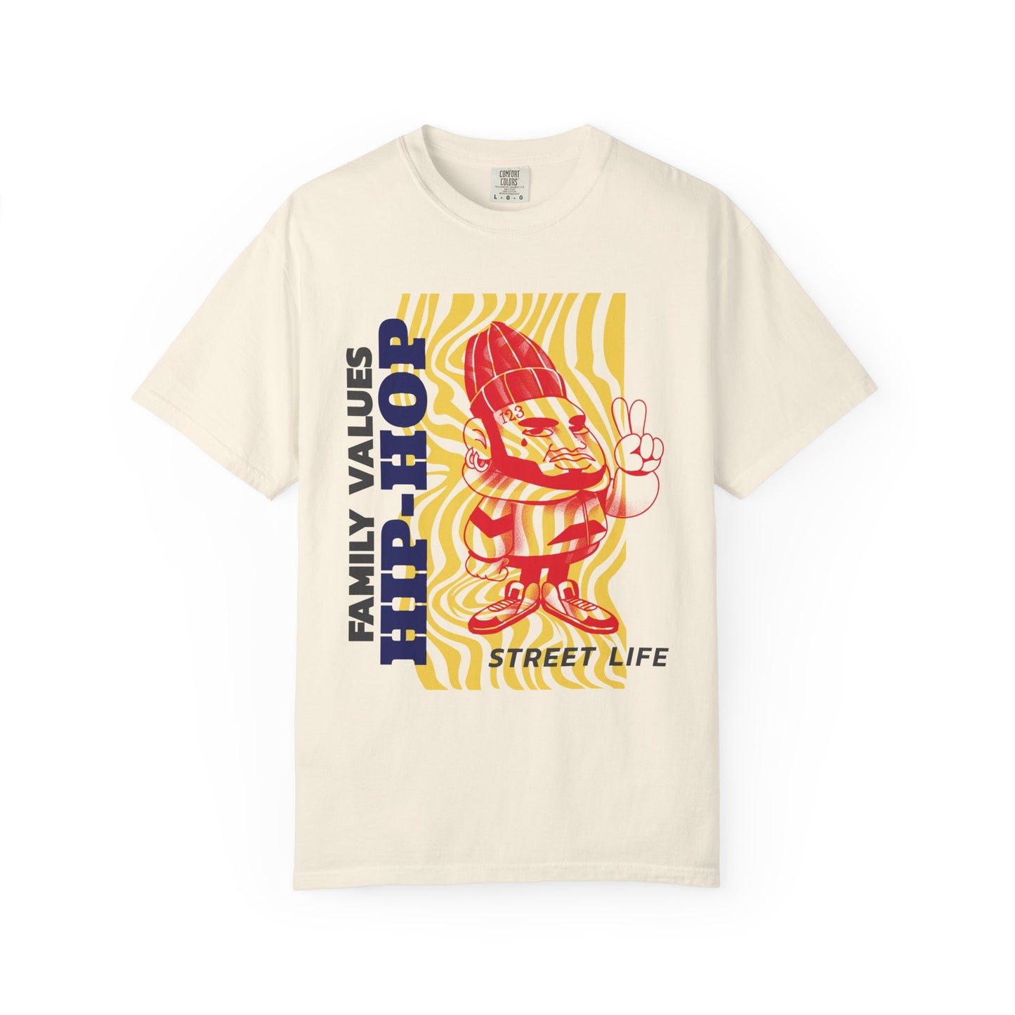 Men's Hip-Hop Family Values T-Shirt Street Life Inspired Graphic