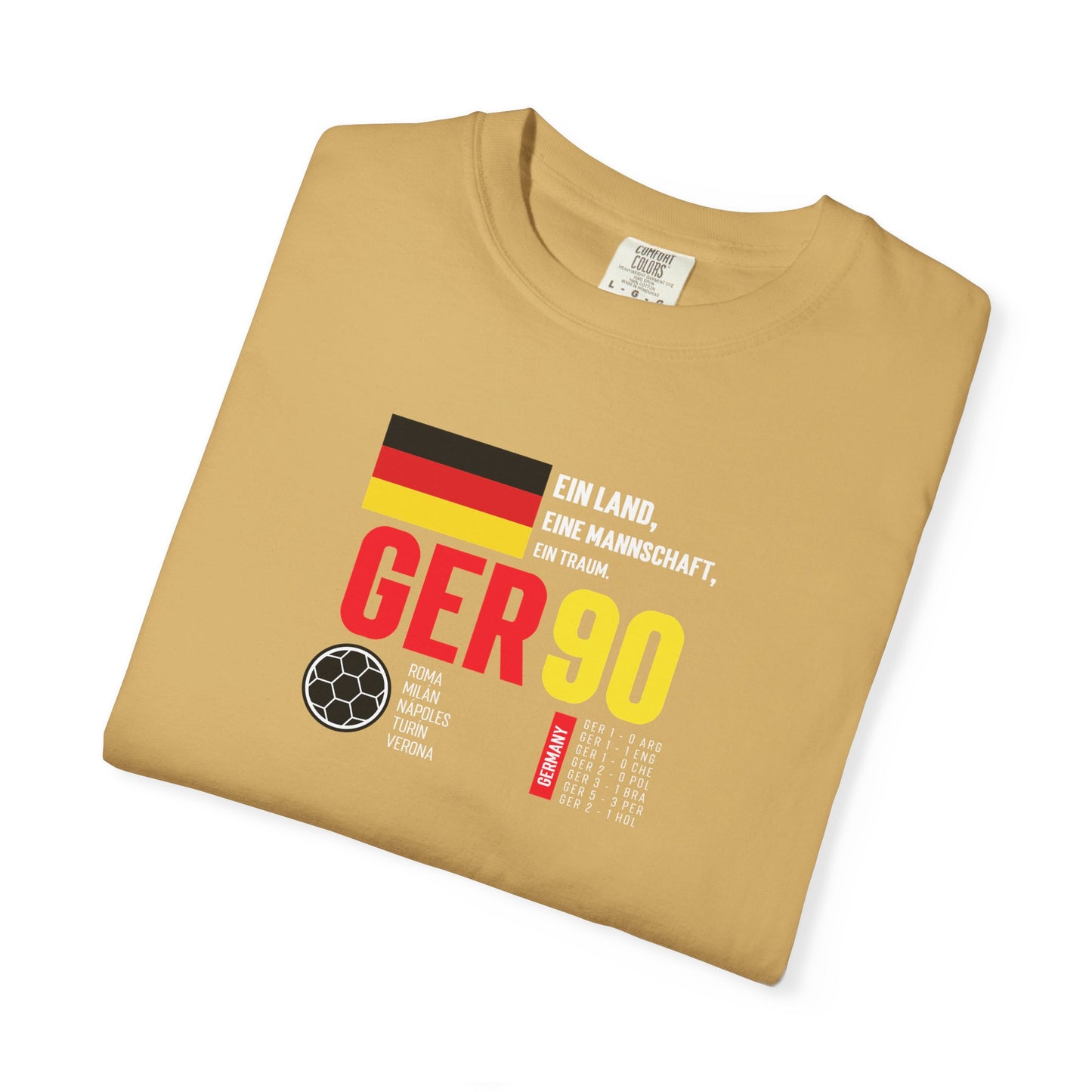 Unisex T-Shirt Vintage German Soccer for Fans