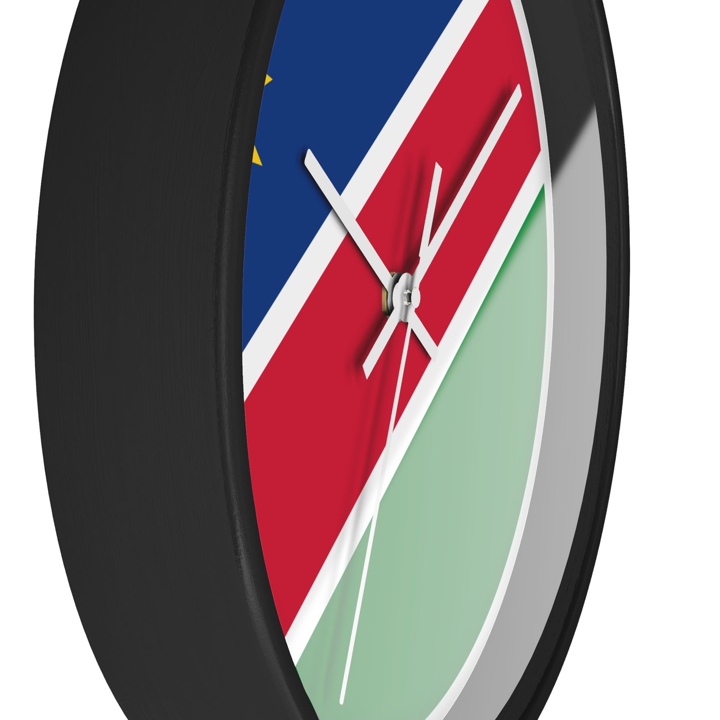 Namibia Flag Wall Clock - Vibrant Timepiece for Home Decor and Gifts
