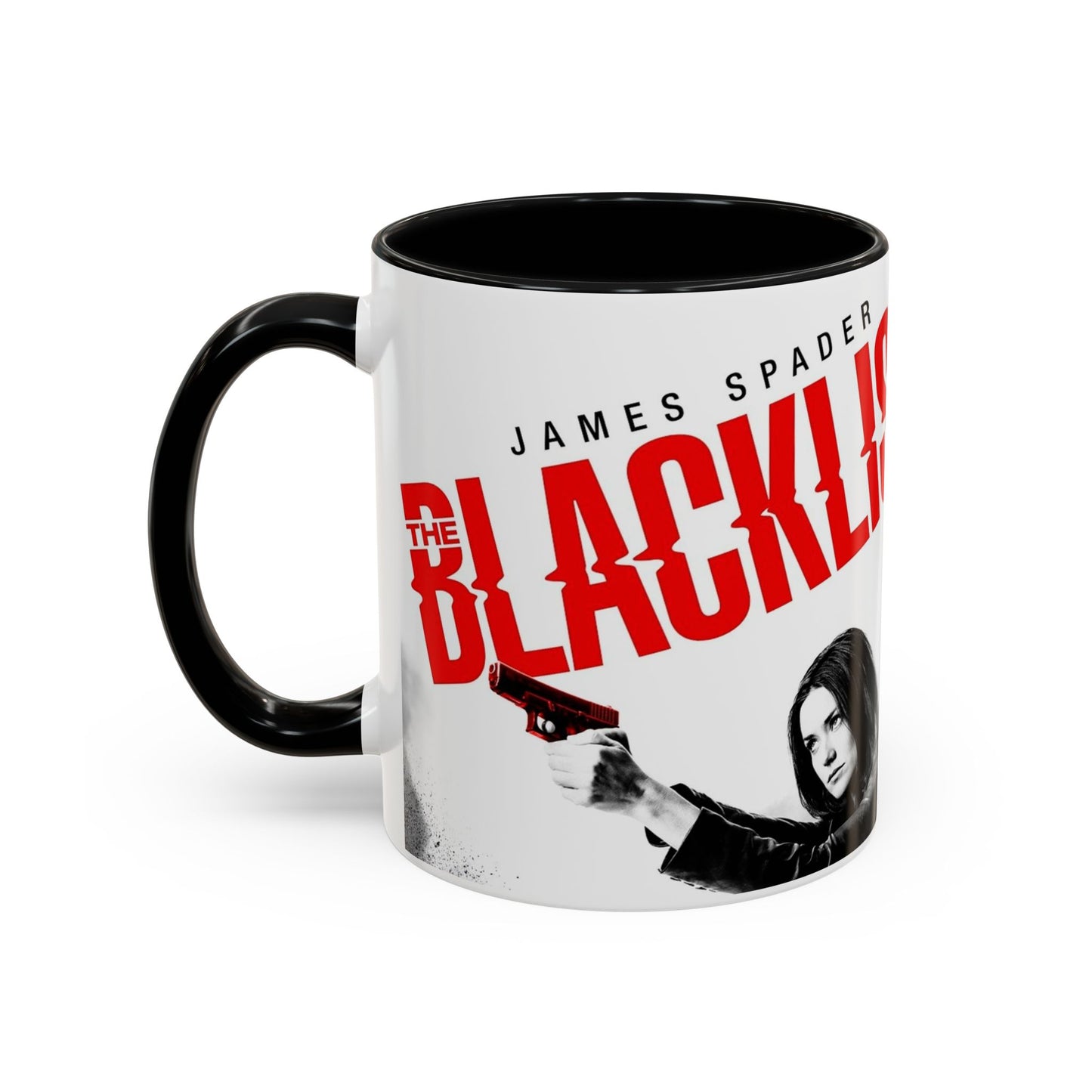 Blacklist-Inspired Accent Coffee Mug - 11oz & 15oz - Perfect Gift for Fans