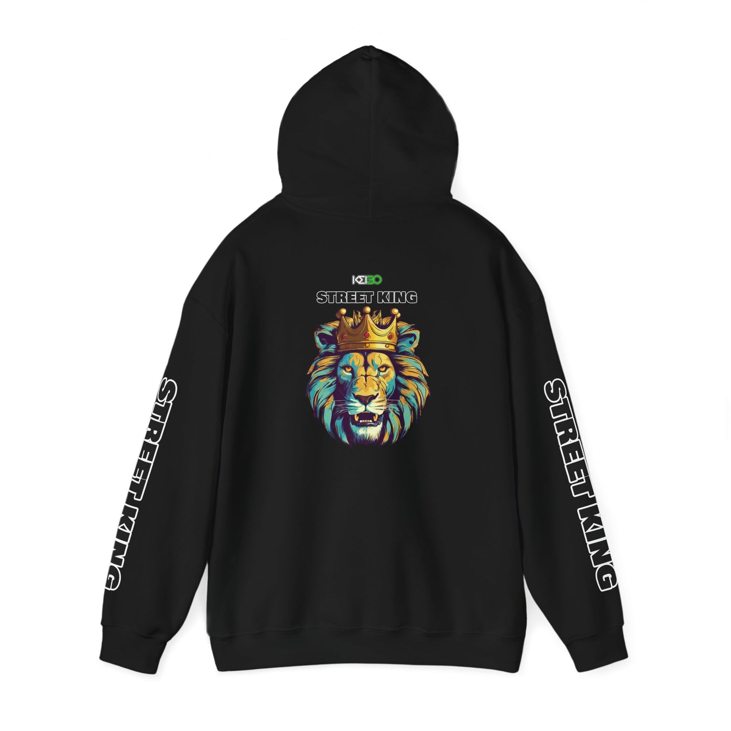 Street King Unisex Hoodie - Unique Lion Design