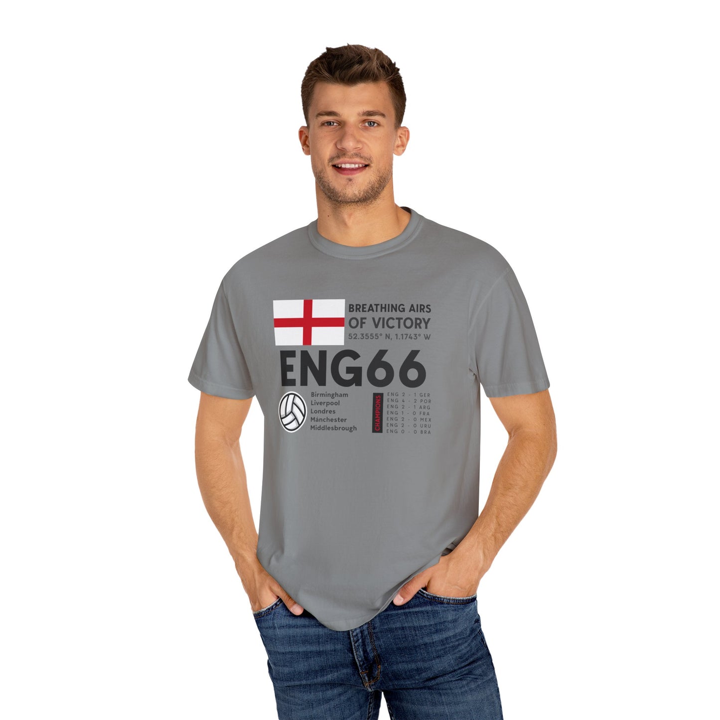 Unisex T-Shirt ENGLAND '66 Breathing Airs of Victory