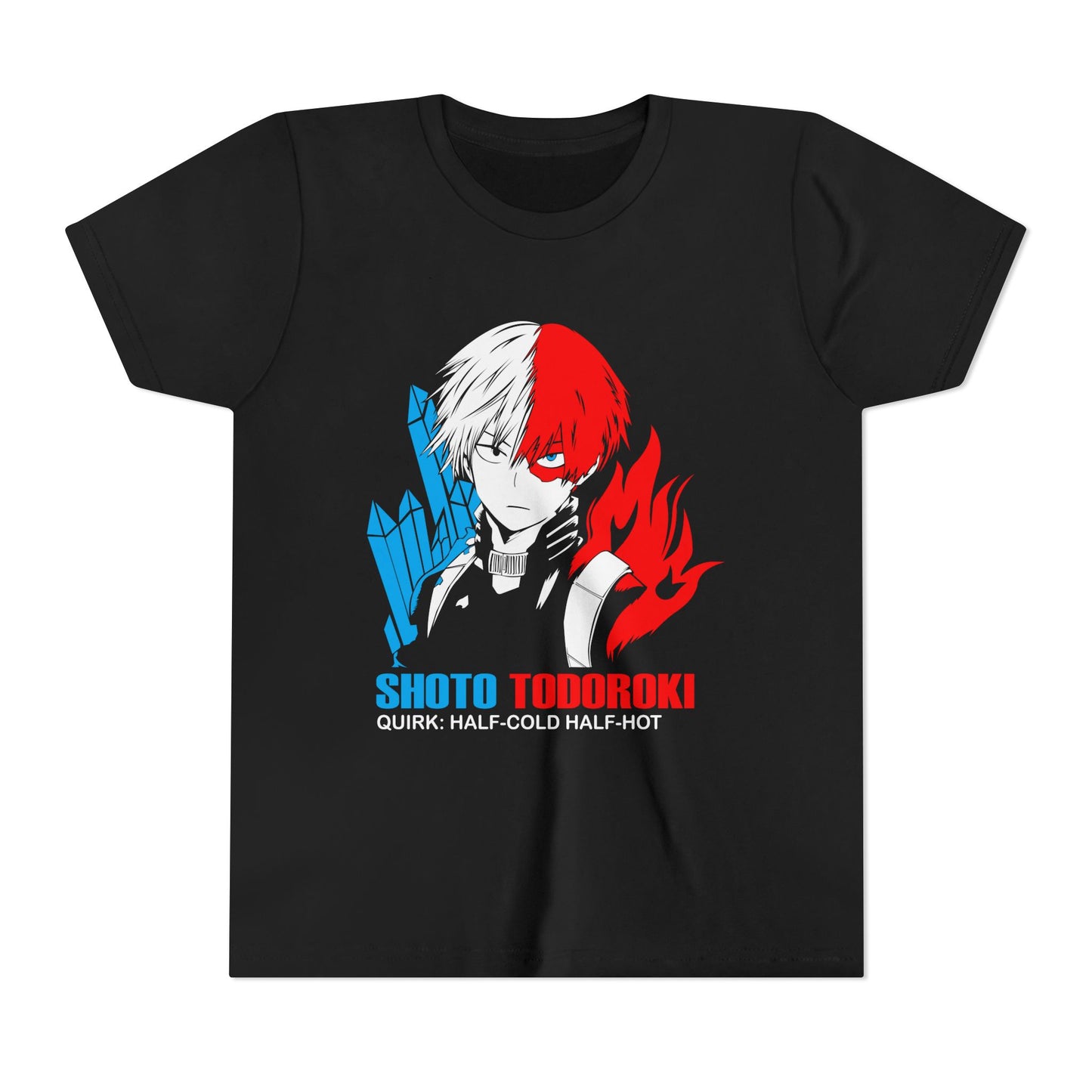 Youth Anime Tee Shoto Todoroki – My Hero Academia T-hirt for Kids