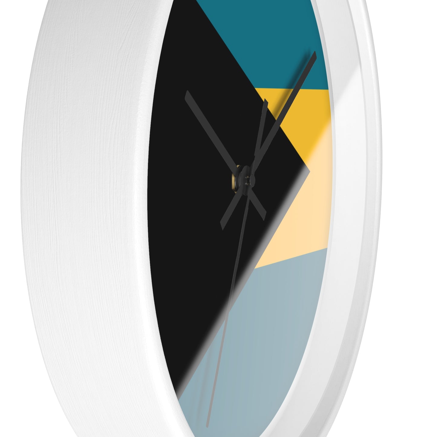 Bahamas Flag Wall Clock - Modern Home Decor for Beach Lovers