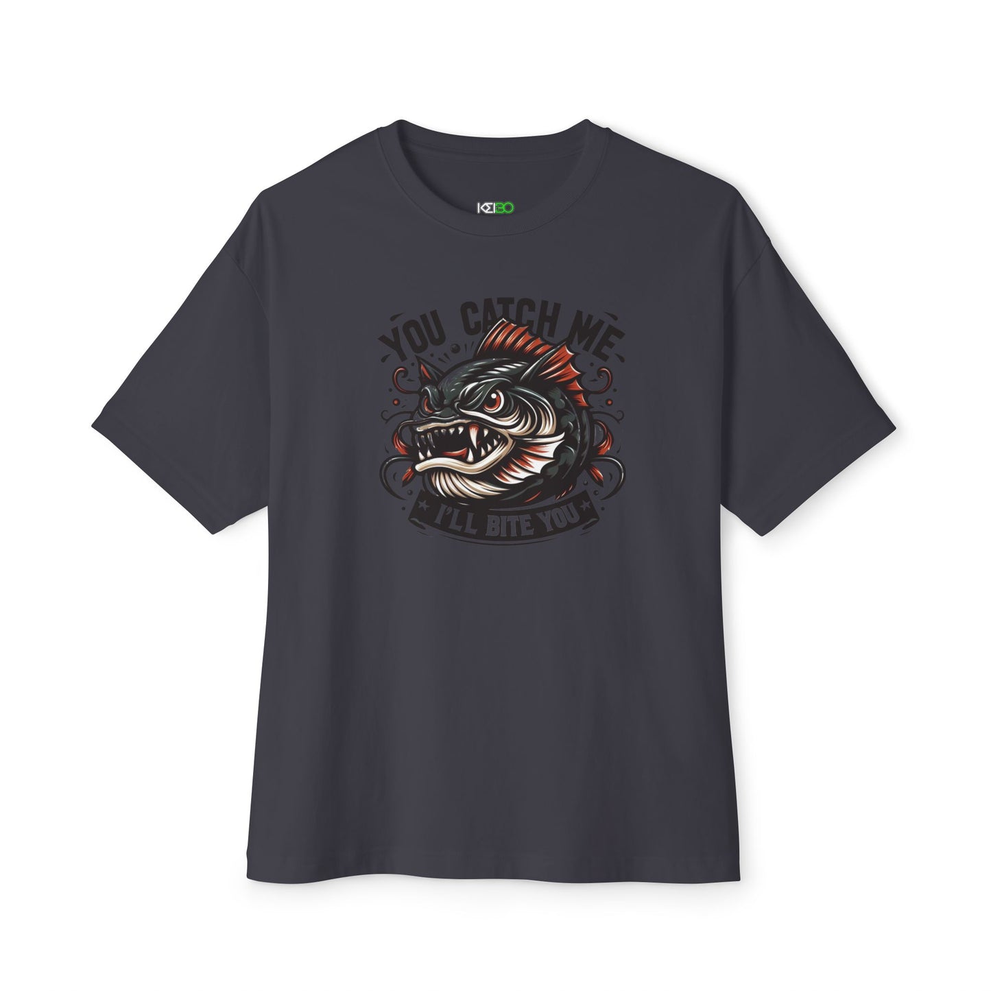 Fishing Oversized Boxy Tee - For Pike Fans