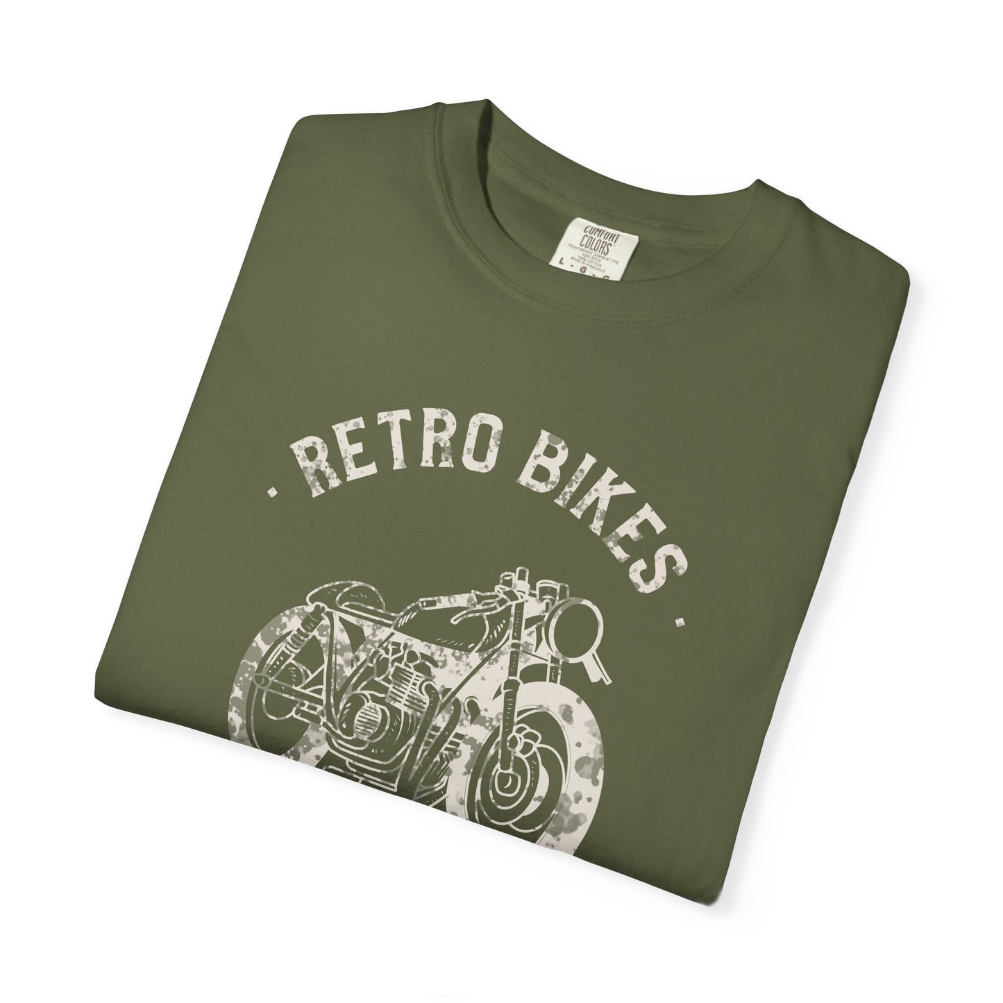 Men Retro Bikes T-Shirt Vintage Motorcycle Graphic Tee