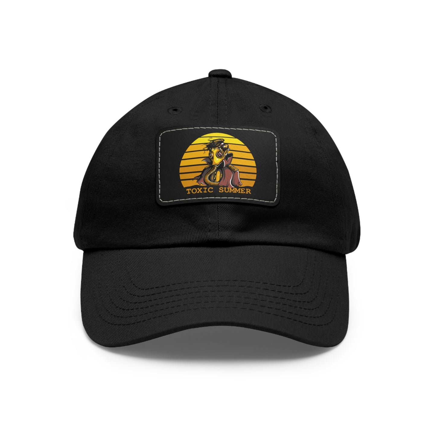 Toxic Summer Unisex Hat with Leather Patch - Cap for Summer Vibes
