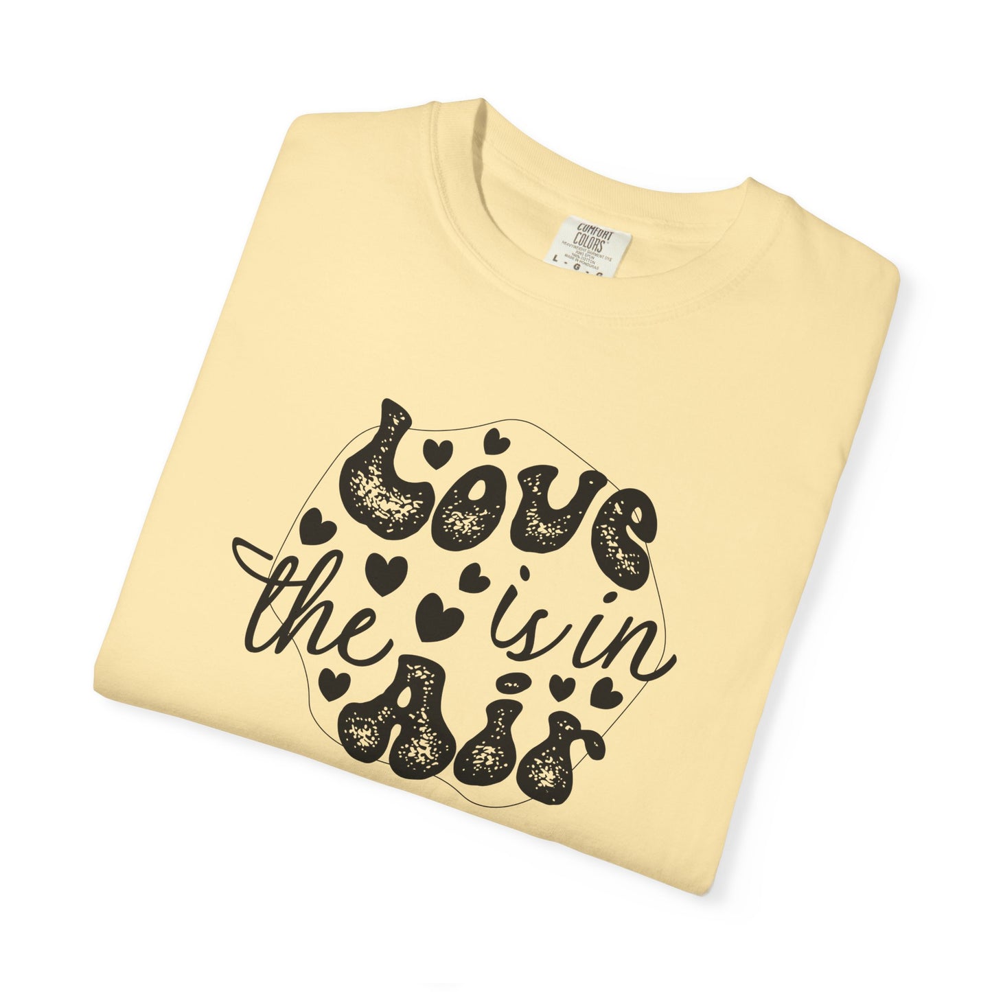 Women Graphic T-Shirt Love Is In The Air for Valentine's Day