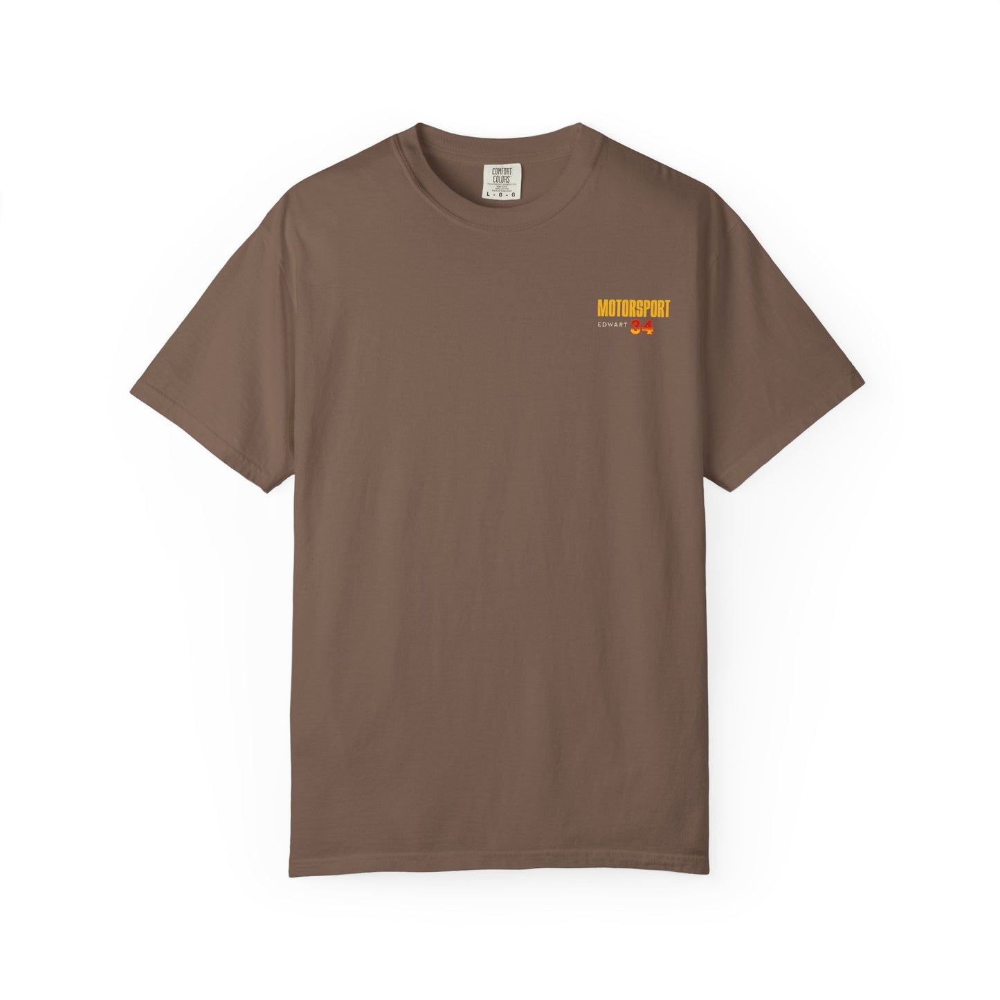 Motorsport Racer Men's Garment-Dyed T-Shirt - Vintage Racing Design
