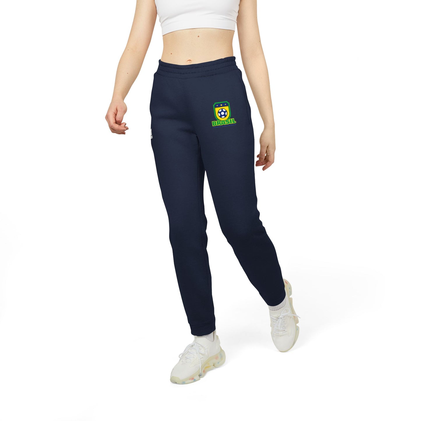 didas Women’s Fleece Joggers – Brazil Soccer Collection
