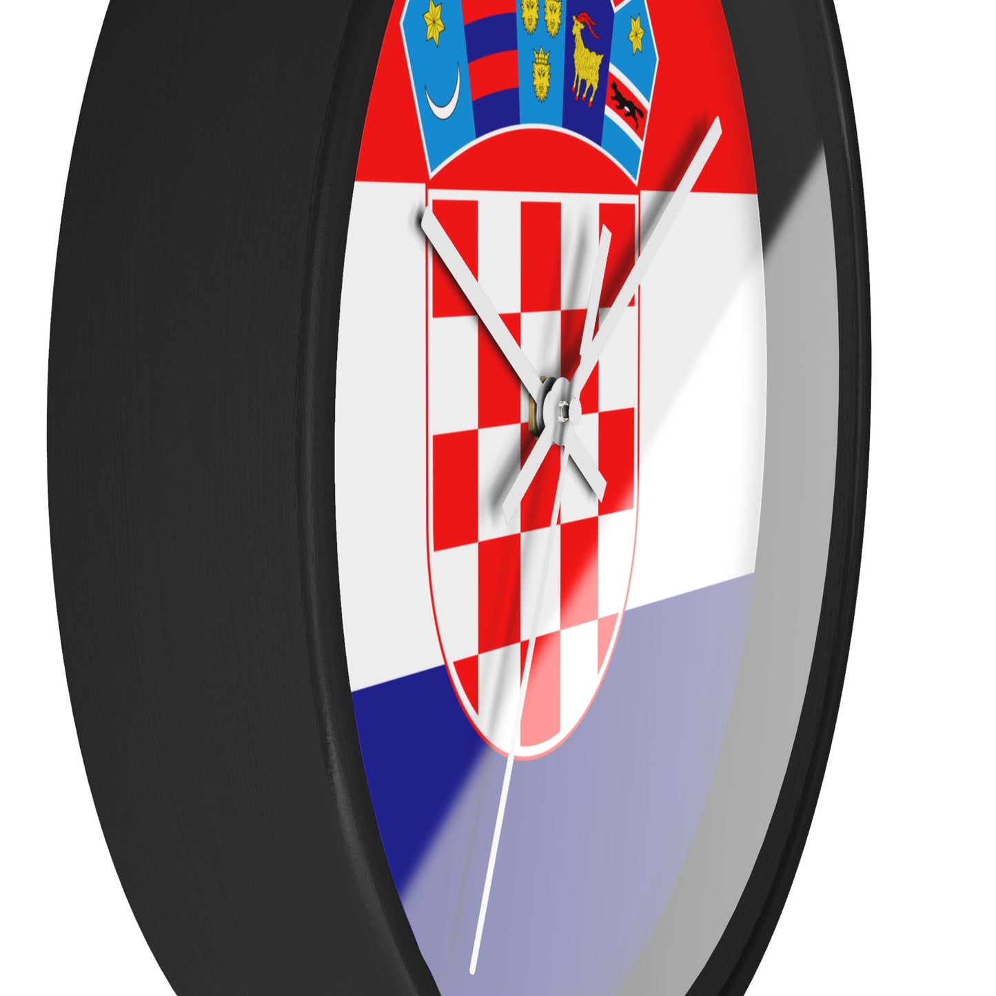 Croatian Flag Wall Clock - Elegant Home Decor for National Pride