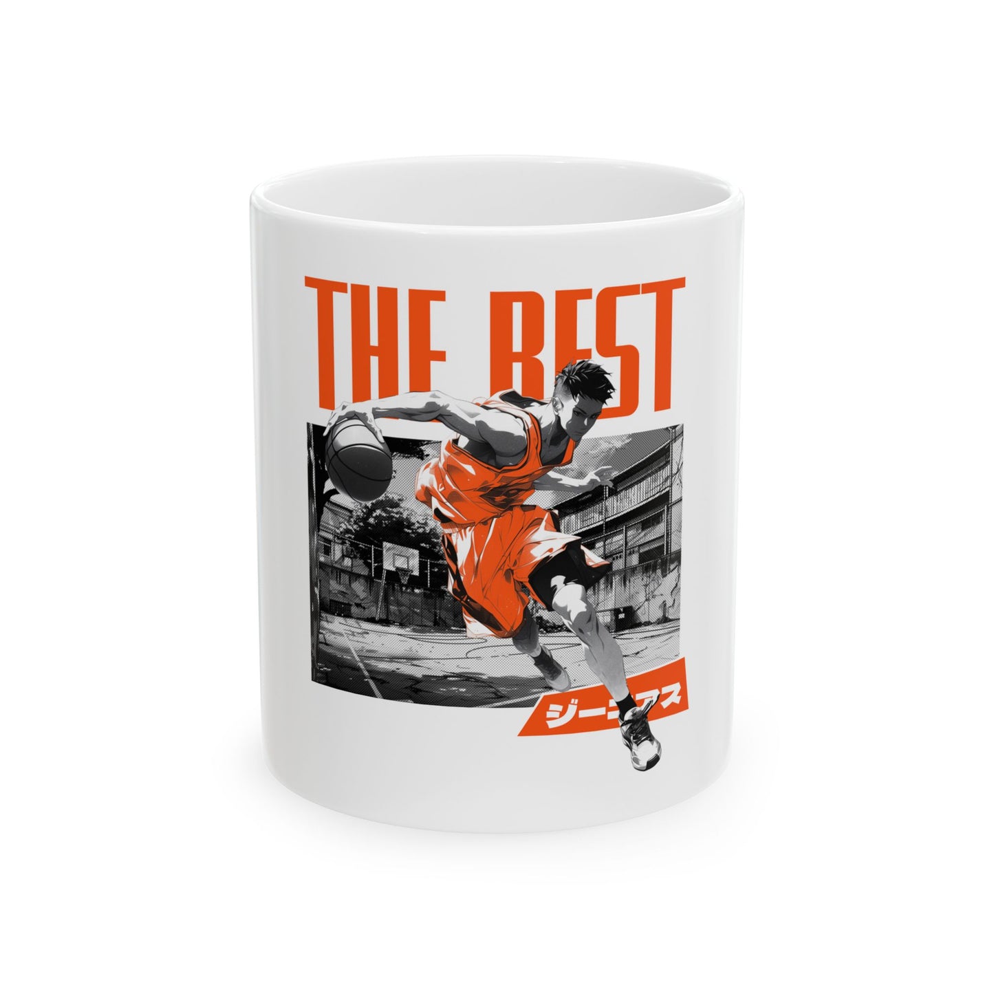 Basketball Lover Ceramic Mug - Perfect for Baskeball Fans