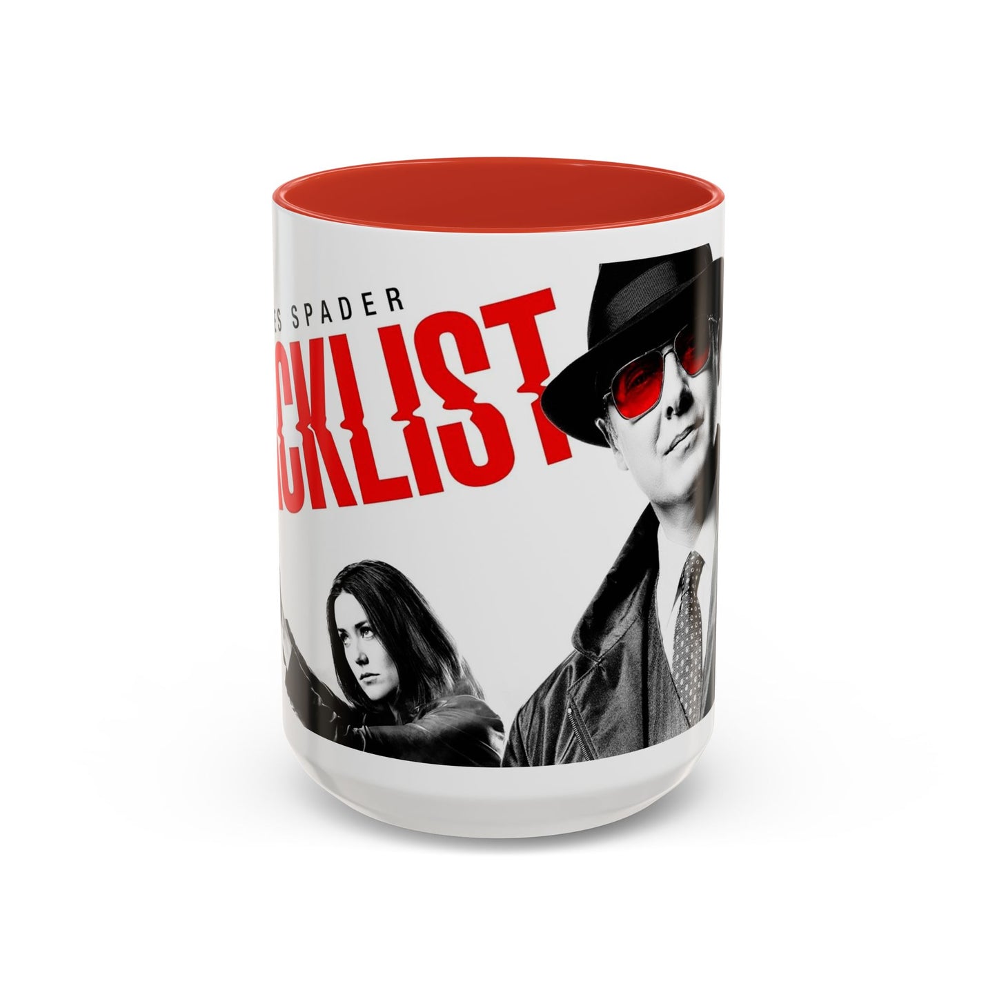 Blacklist-Inspired Accent Coffee Mug - 11oz & 15oz - Perfect Gift for Fans