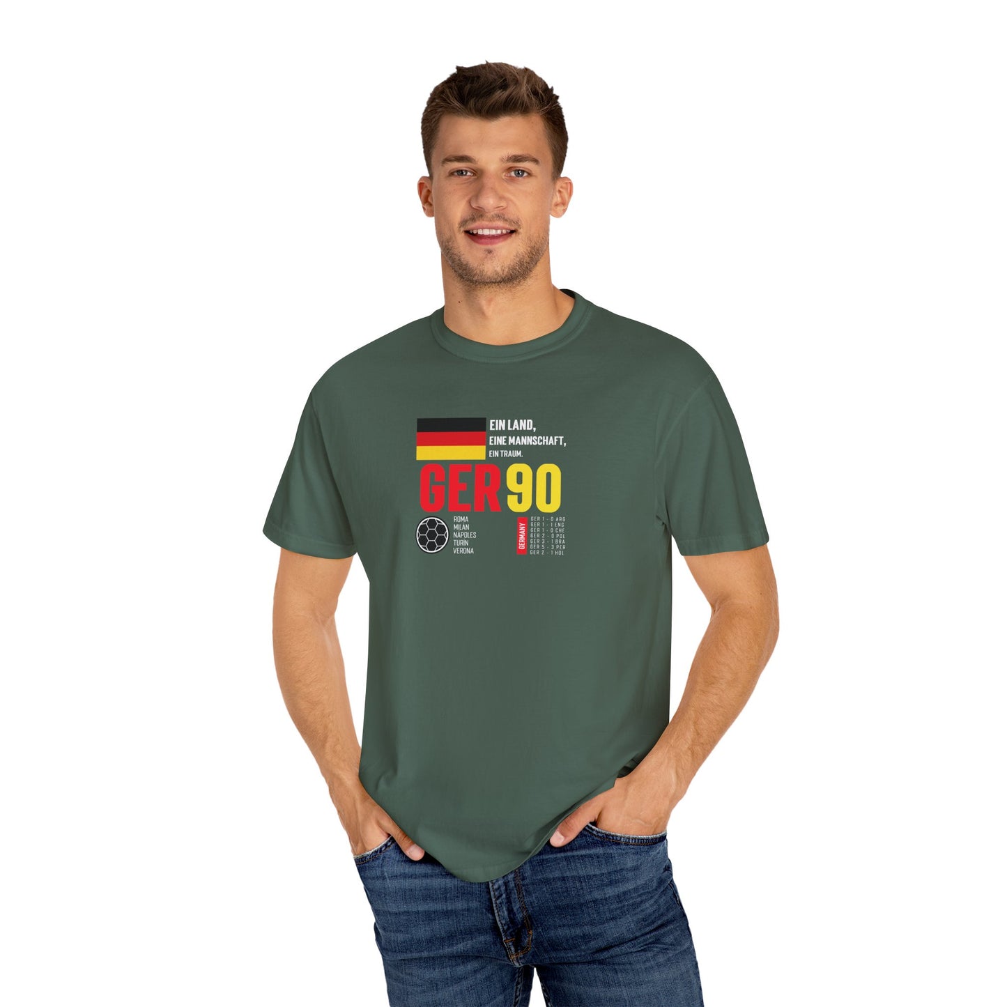 Unisex T-Shirt Vintage German Soccer for Fans