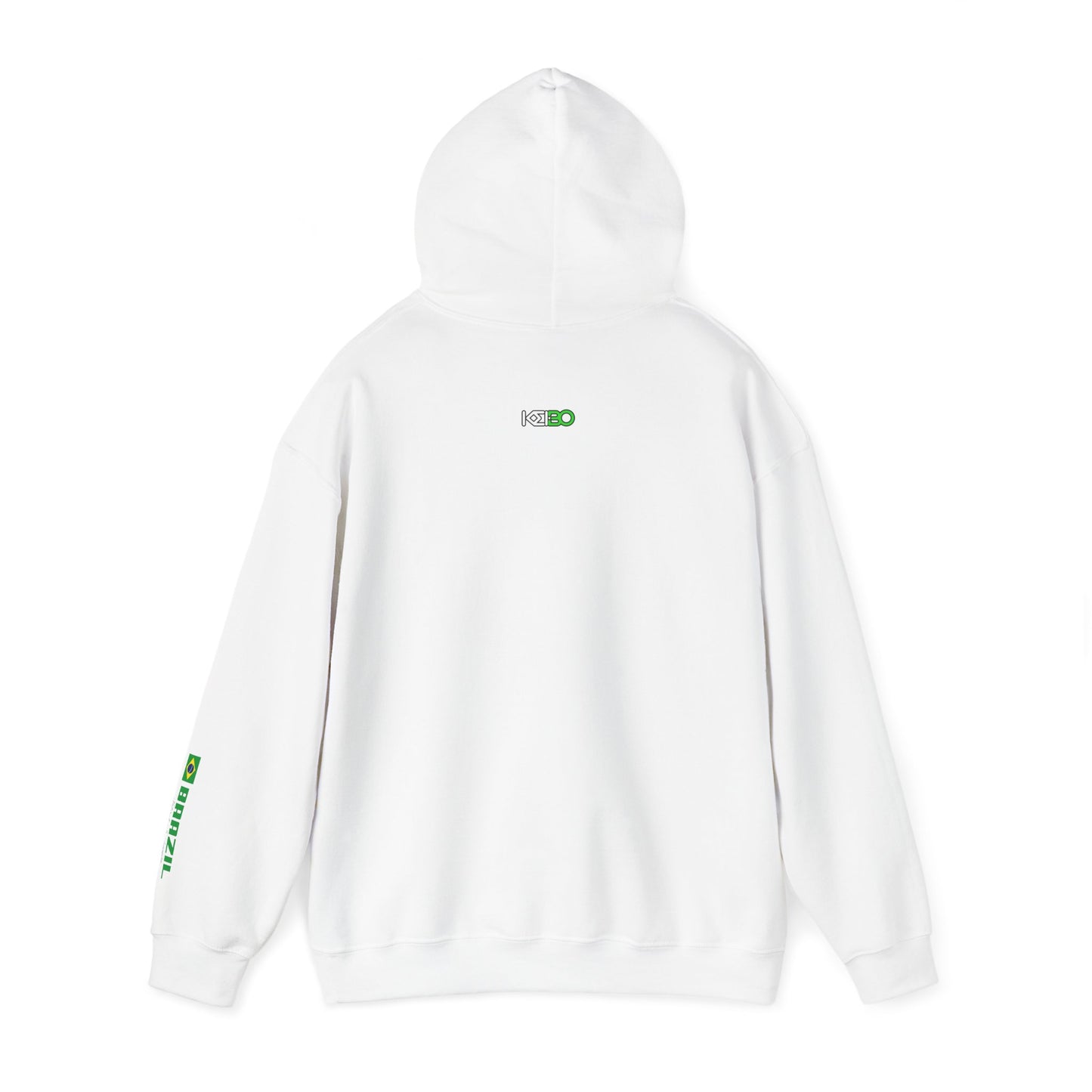 Unisex Hooded Sweatshirt Brazil Inspired 'Ordem e Progresso'