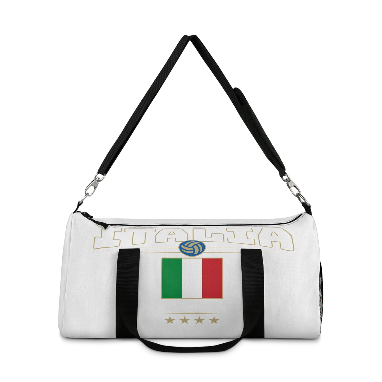 Italia Sports Duffel Bag Perfect for Gym Travel & Soccer Fans