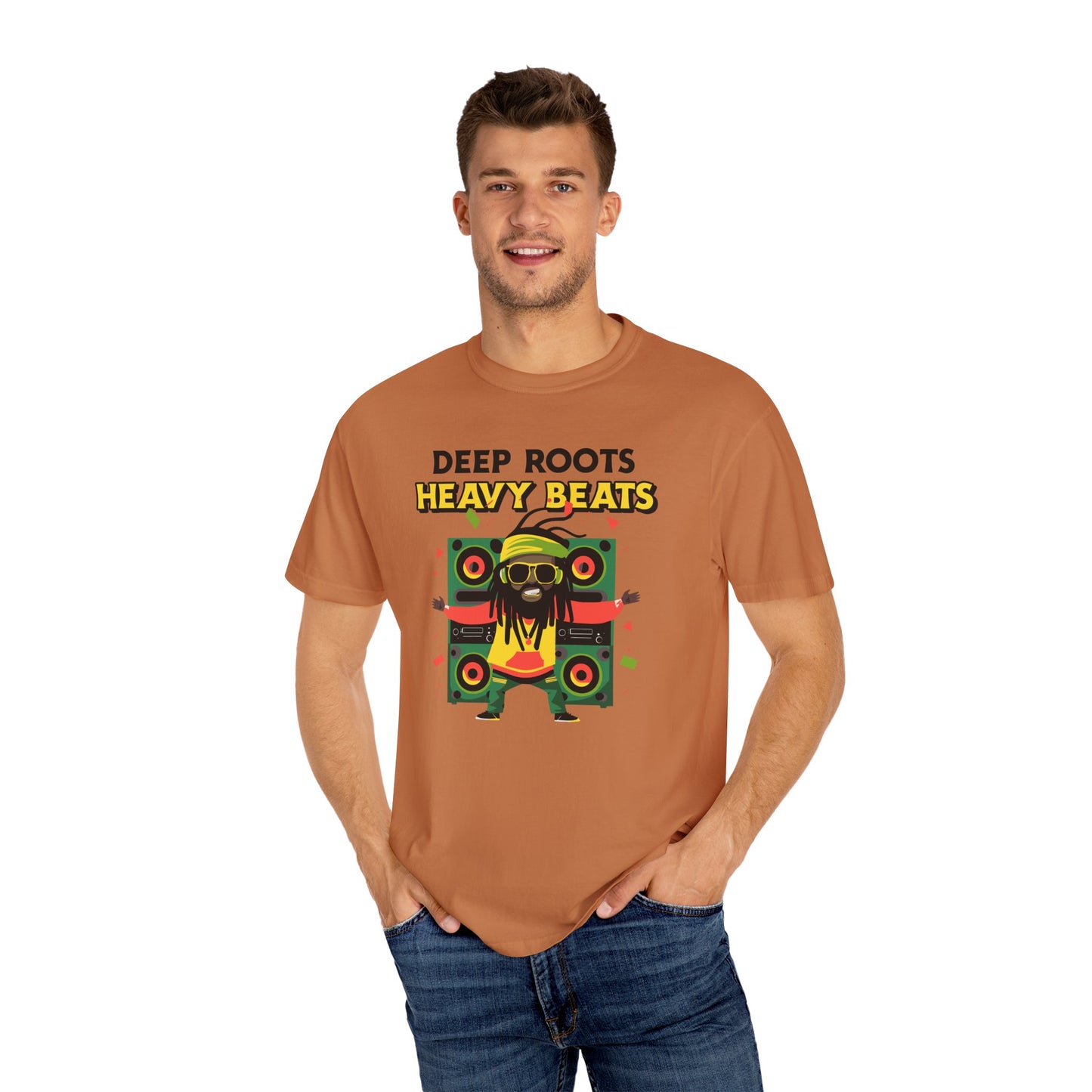 Men's T-Shirt - Reggae Vibes Deep Roots