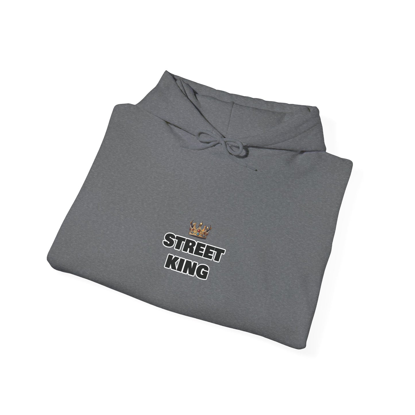 Street King Unisex Hoodie - Unique Lion Design