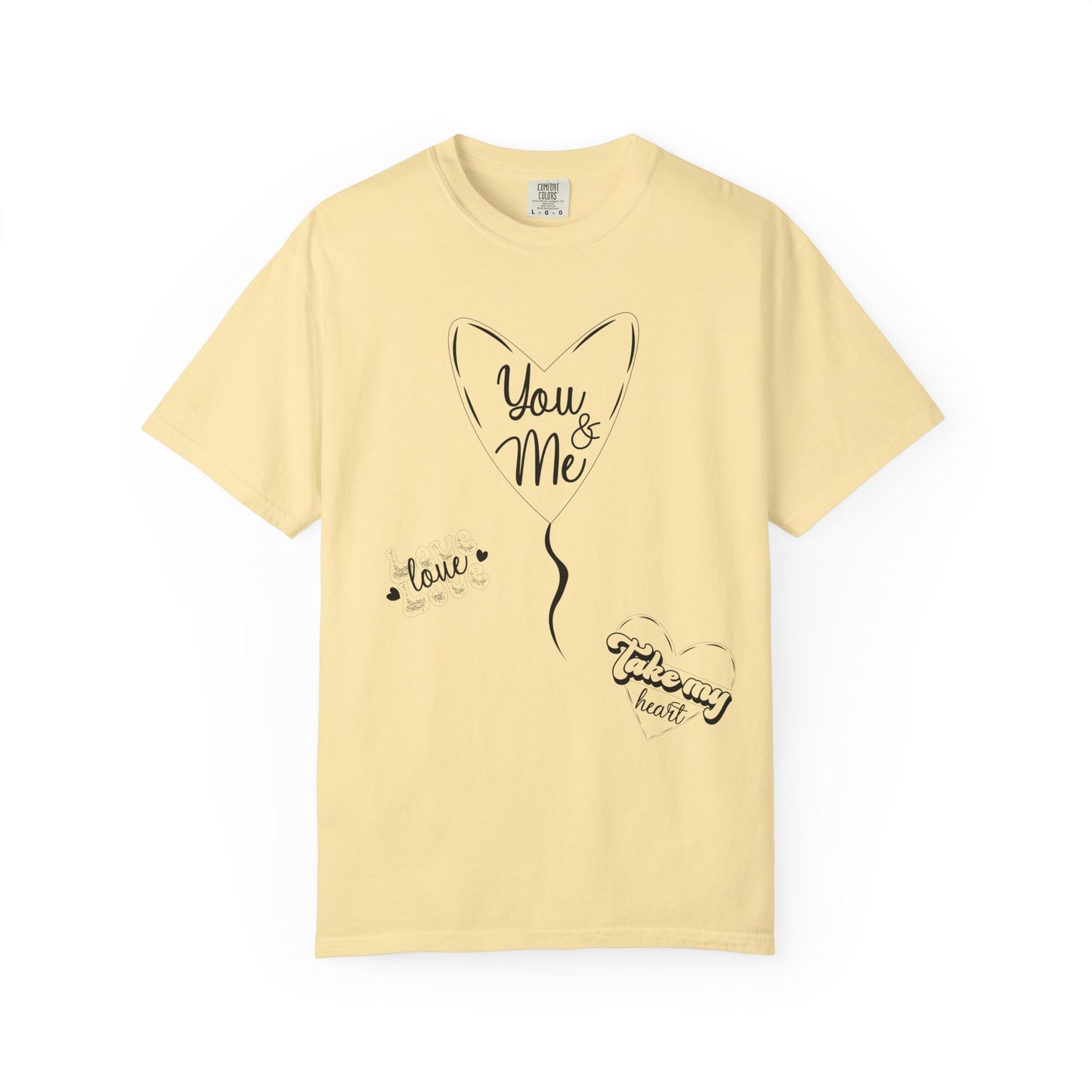 Women Graphic T-Shirt You And Me for Valentine's Day