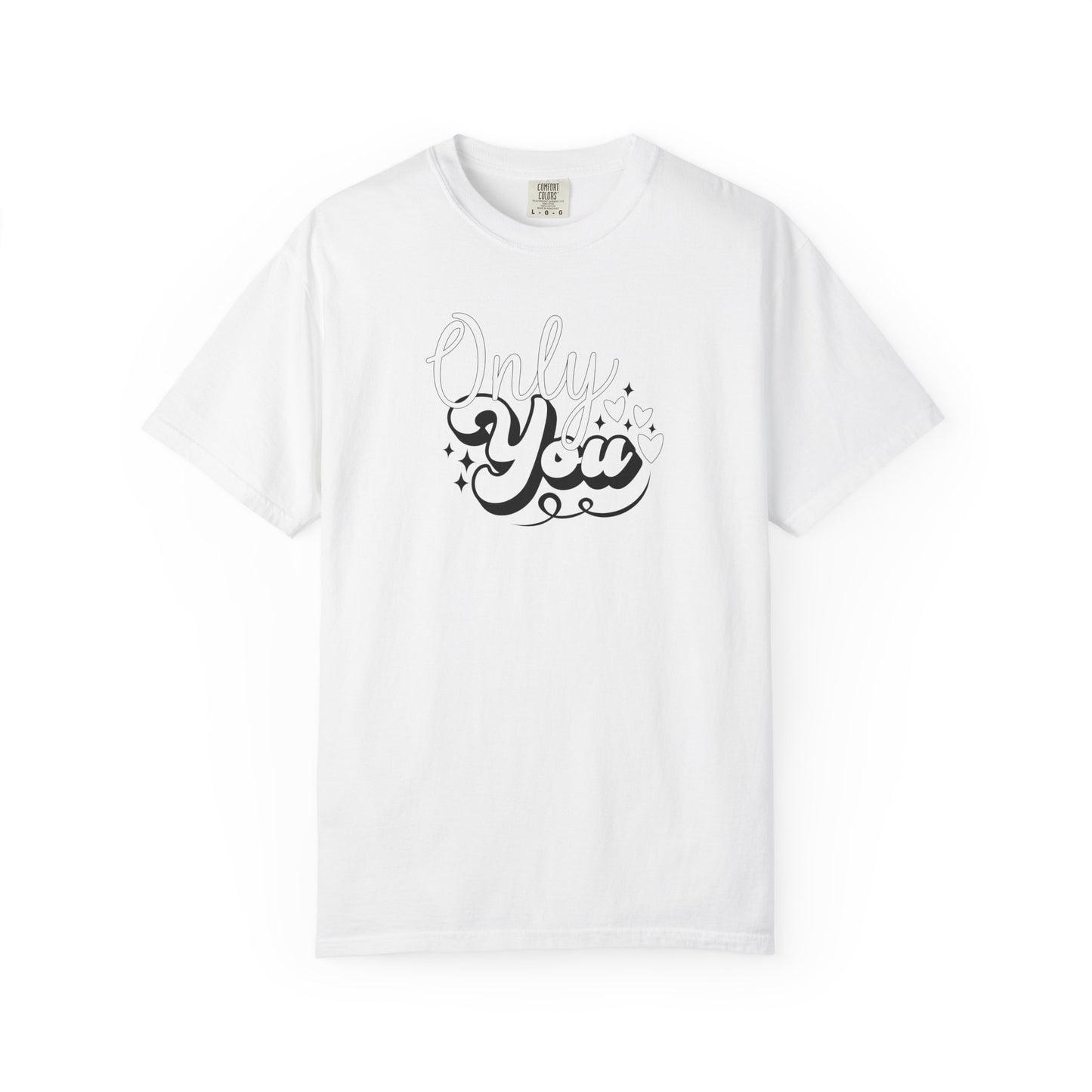 Women Graphic T-Shirt Only You for Valentine's Day