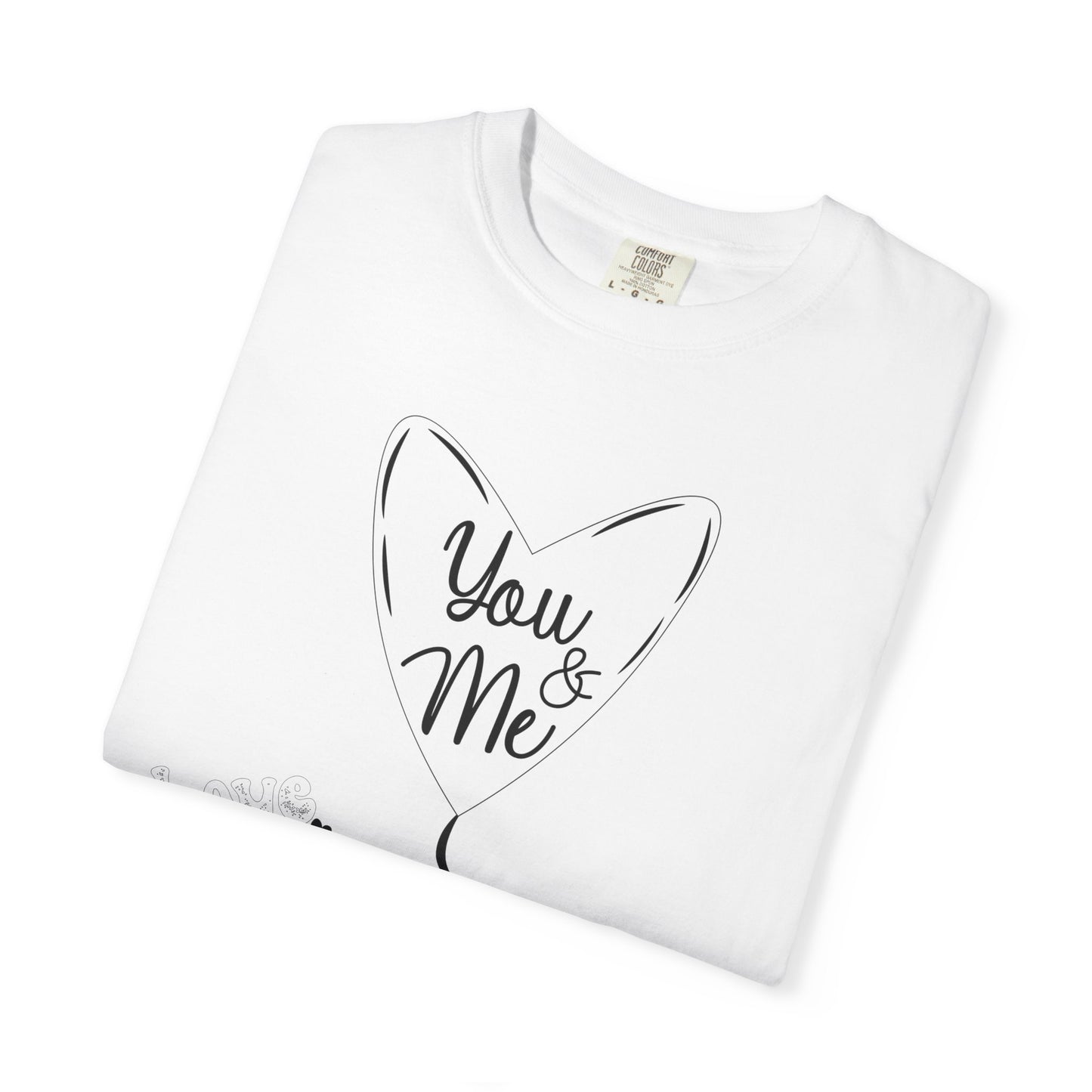 Women Graphic T-Shirt You And Me for Valentine's Day
