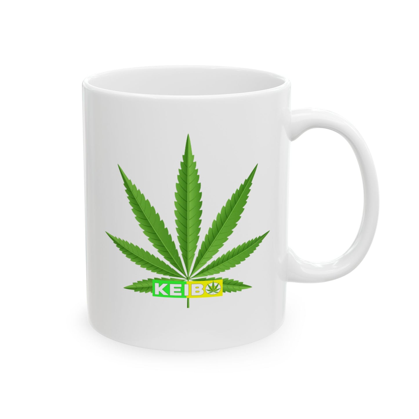 Green Leaf Cannabis KEIBO brand Mug - Fun 11oz & 15oz