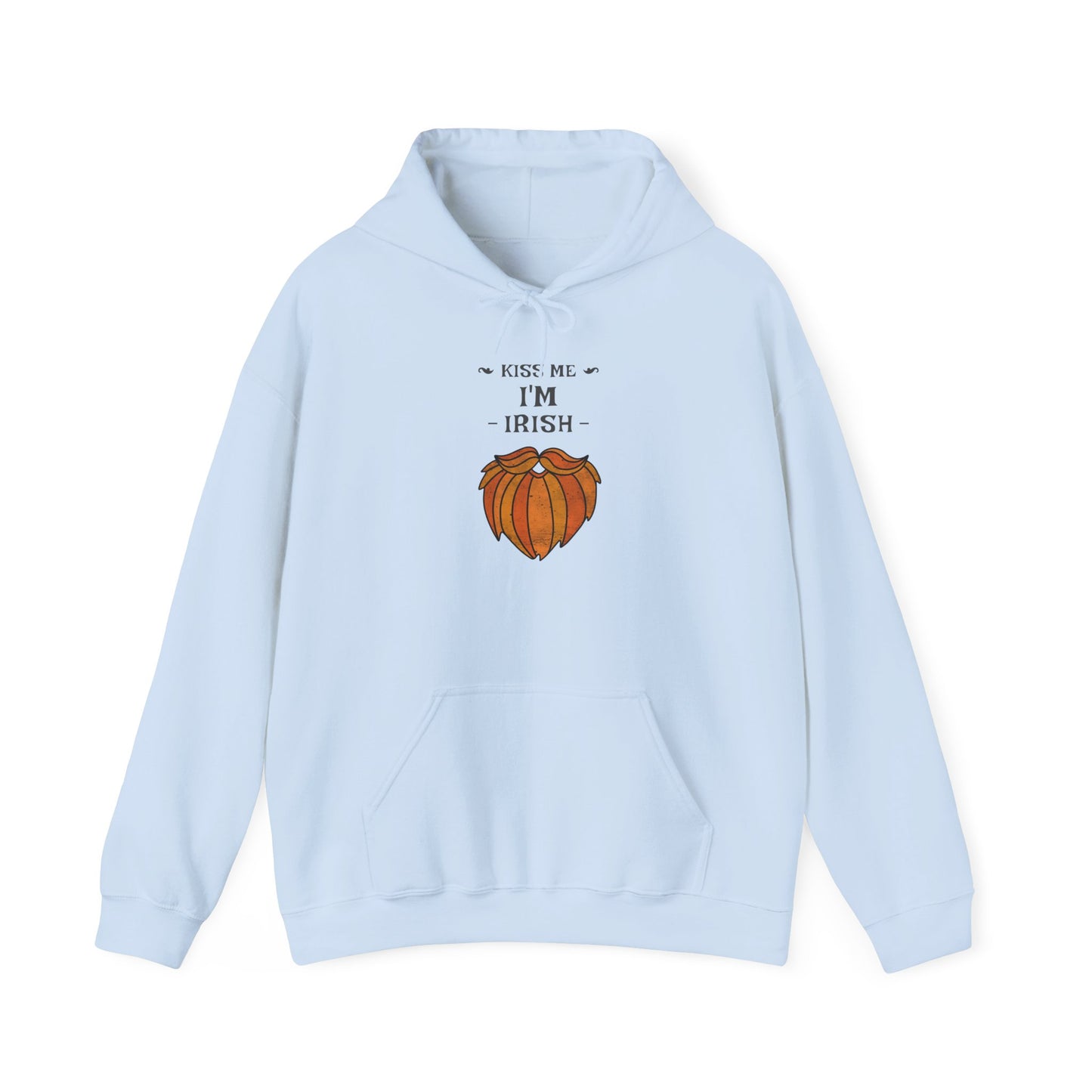 Men's St. Patrick Day Hoodie - Kiss Me I'm Irish