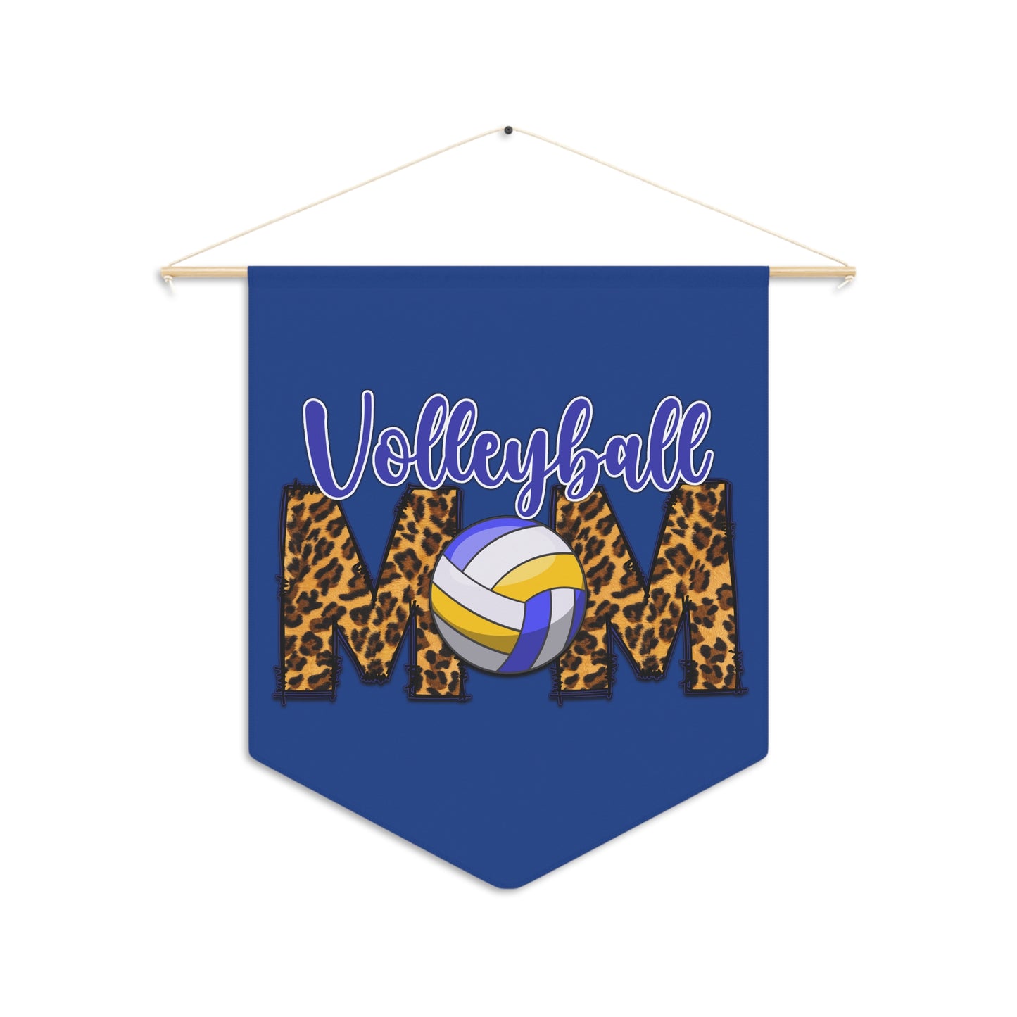 Volleyball Mom Pennant - For Mother's Day