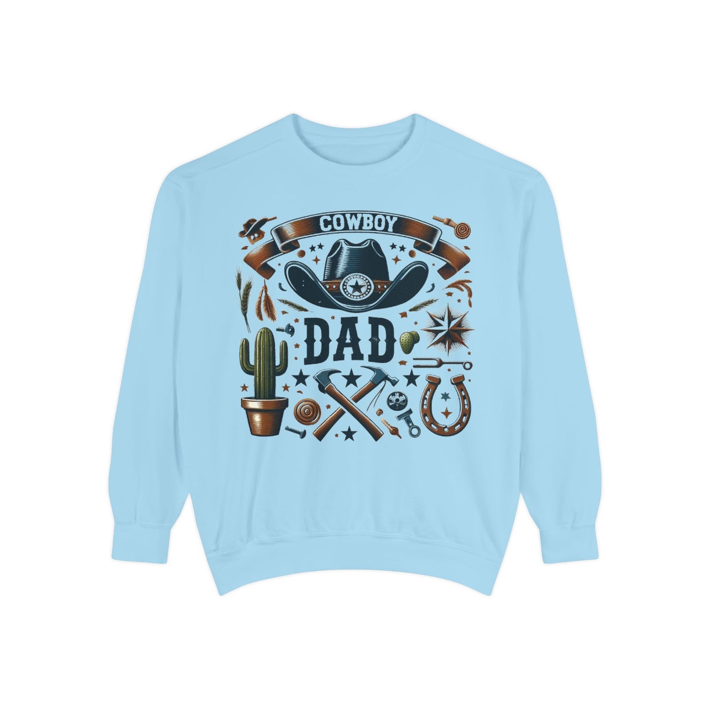 Cowboy Dad Sweatshirt - Perfect Gift for Dads Who Love the West