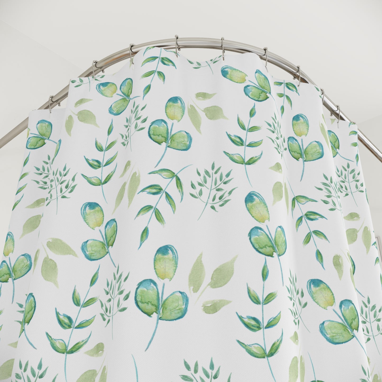 Whimsical Heart Shower Curtain for a Cheerful Bathroom