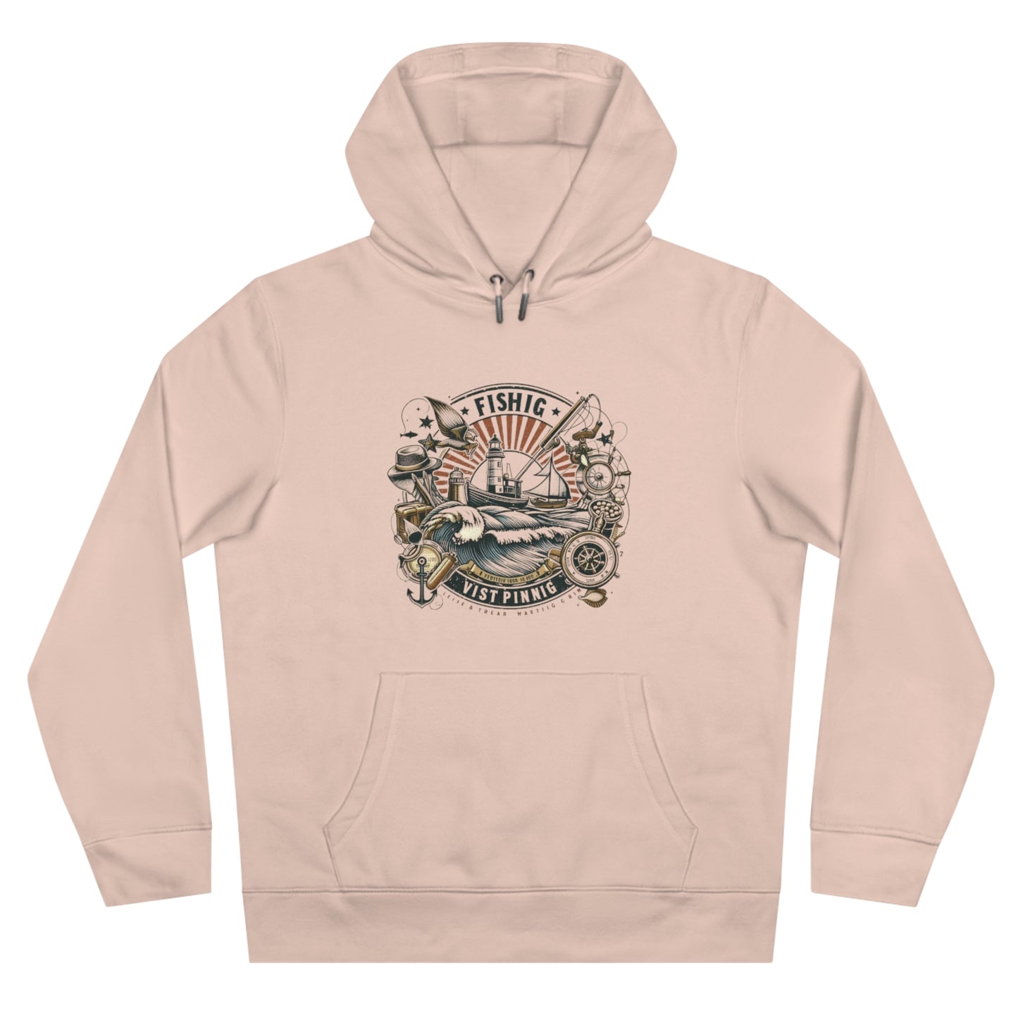 Fishing Hooded Sweatshirt - Nautical Adventure and Fishing