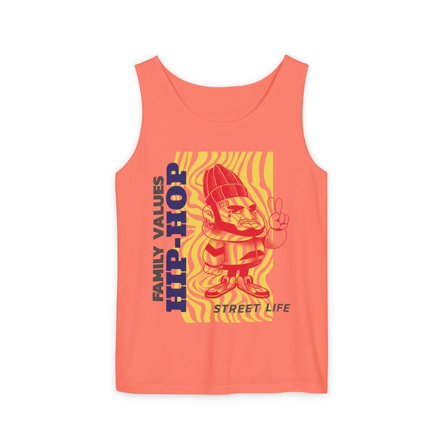 Men's Hip-Hop Vibes Tank Top Graphic Family Values