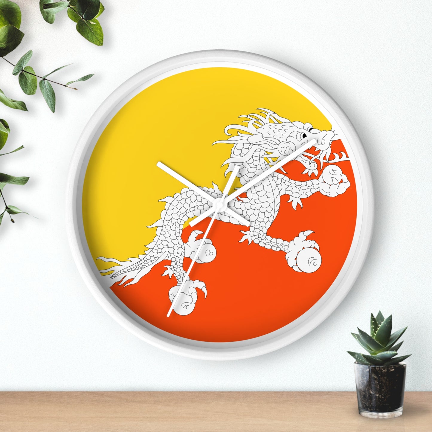 Vibrant Dragon Wall Clock - Asian-Inspired Home Decor & Great Gift