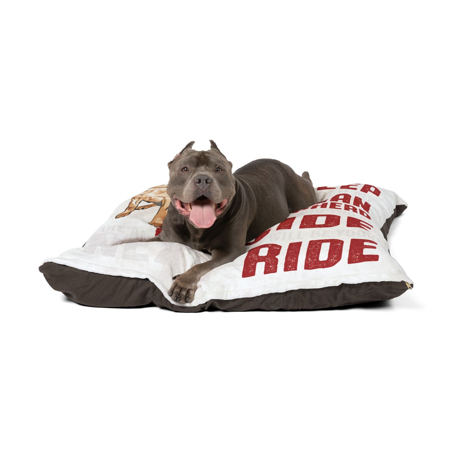 Cozy German Shepherd Pet Bed with Fun Text - Perfect for Dog Lovers