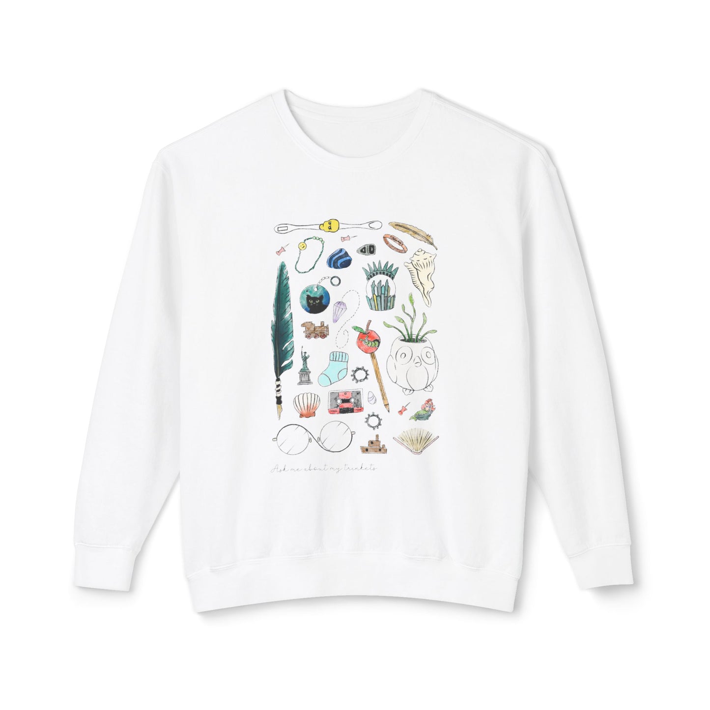 Eclectic Fun Women's Crewneck Sweatshirt – Streetwear Art Design