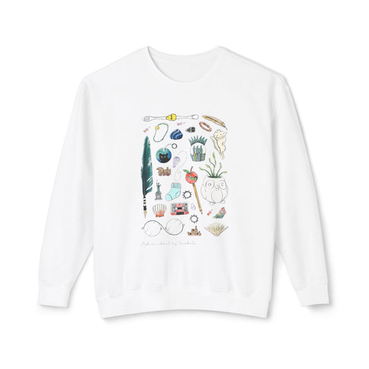 Eclectic Fun Women's Crewneck Sweatshirt – Streetwear Art Design