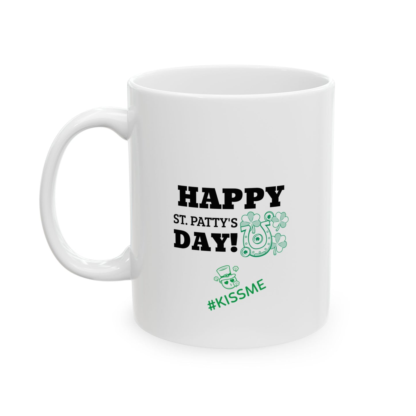 Happy St. Patrick's Day Ceramic Mug - Fun And Festive 11oz