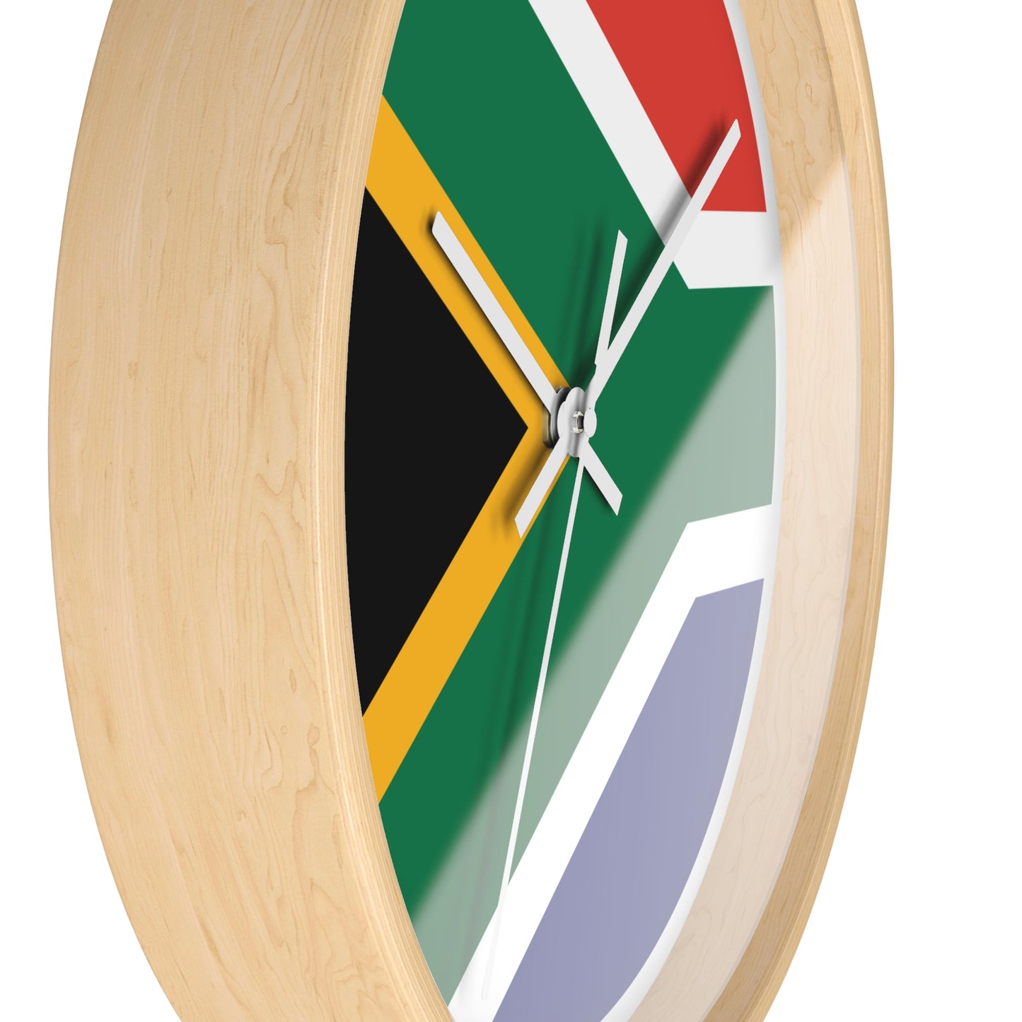 South African Flag Wall Clock - Bold Home Decor for Patriotism & Style