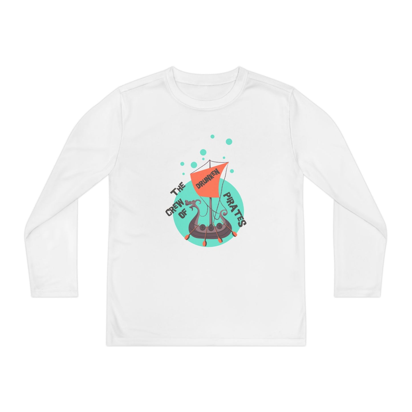 Youth Pirate Themed Long Sleeve For Boys - Adventure Awaits!