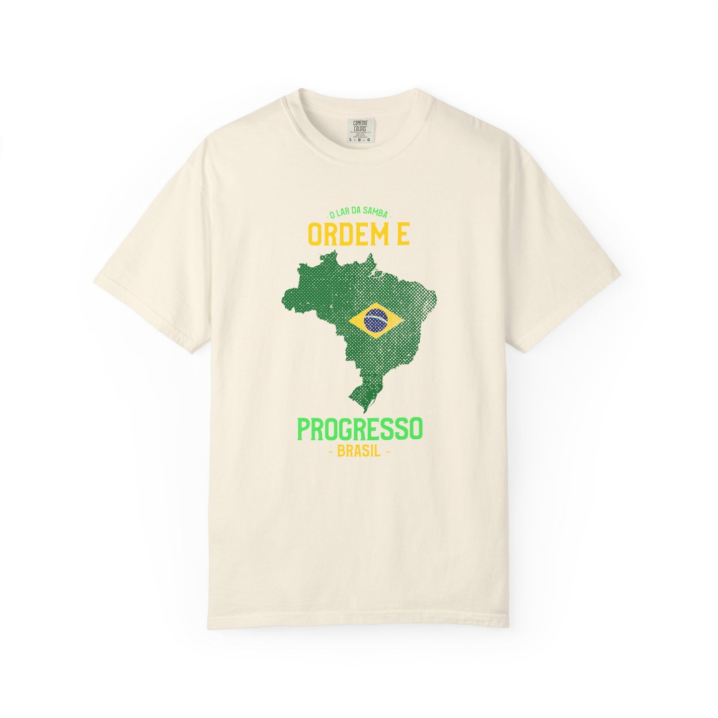 Unisex T-Shirt Brazil Inspired Progress Graphic