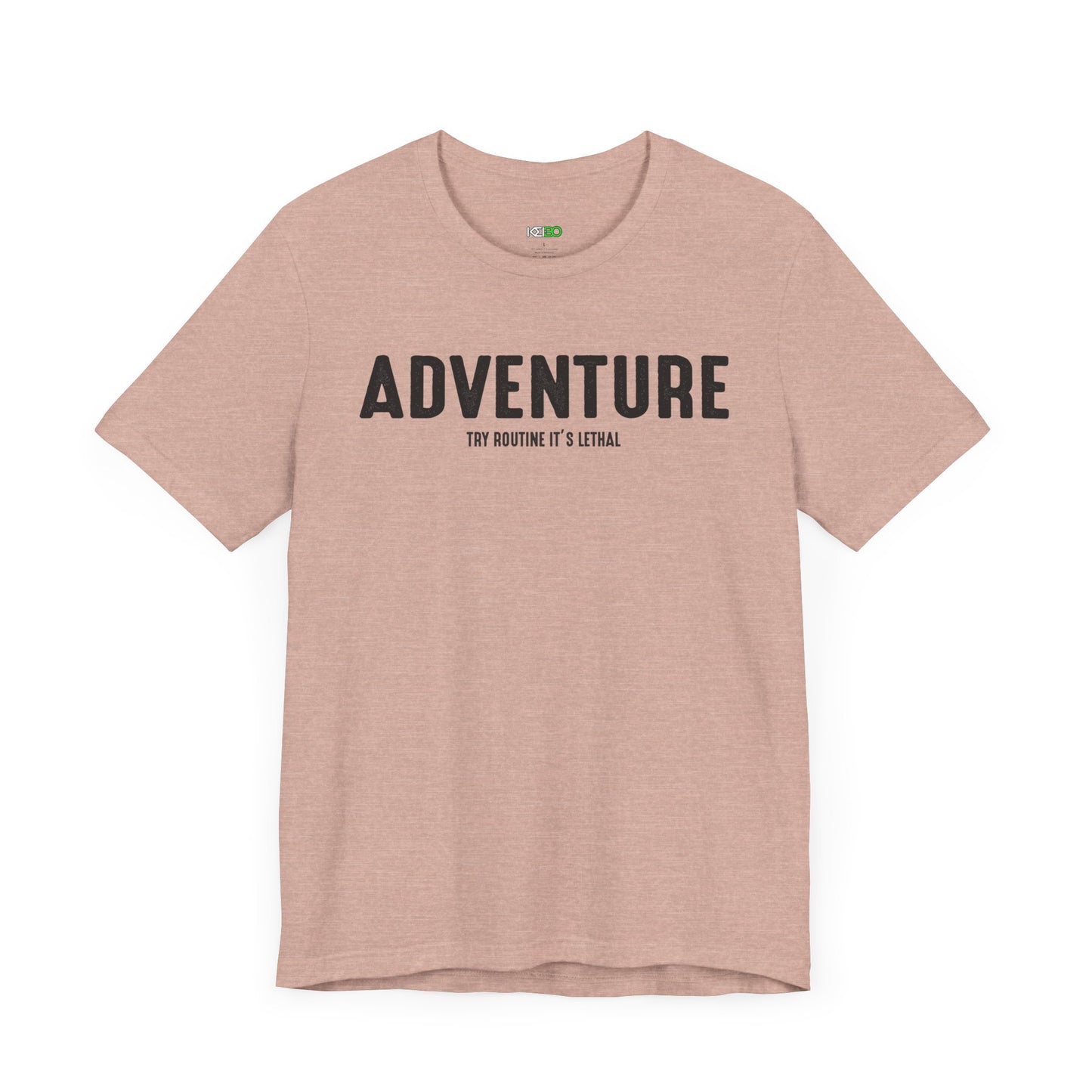 Adventure Men's Jersey Tee - Bold Quotes for Outdoor Explorers