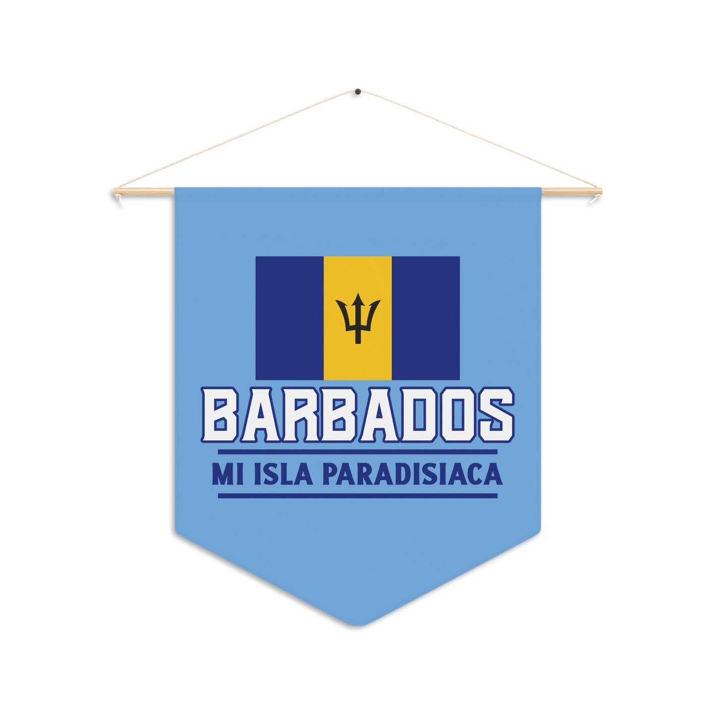 Barbados Pennant Wall Decor - Island Vibes Home Banner