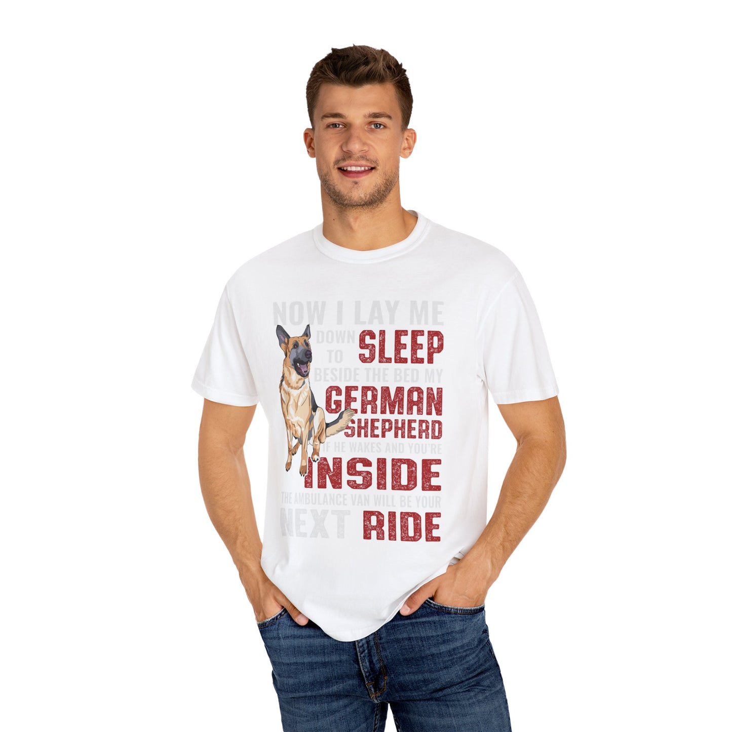 Unisex T-Shirt Design German Shepherd Lover Perfect for Dog Owners